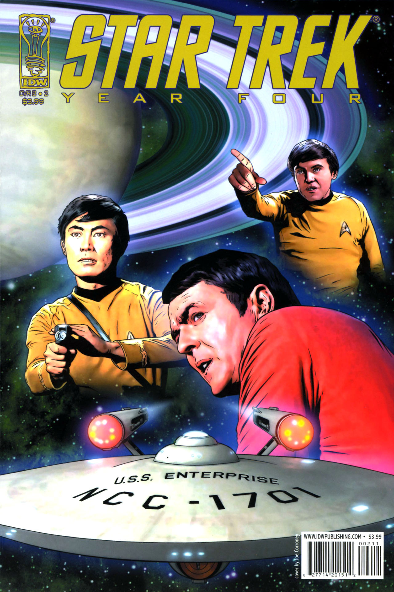 Read online Star Trek: Year Four comic -  Issue #2 - 1