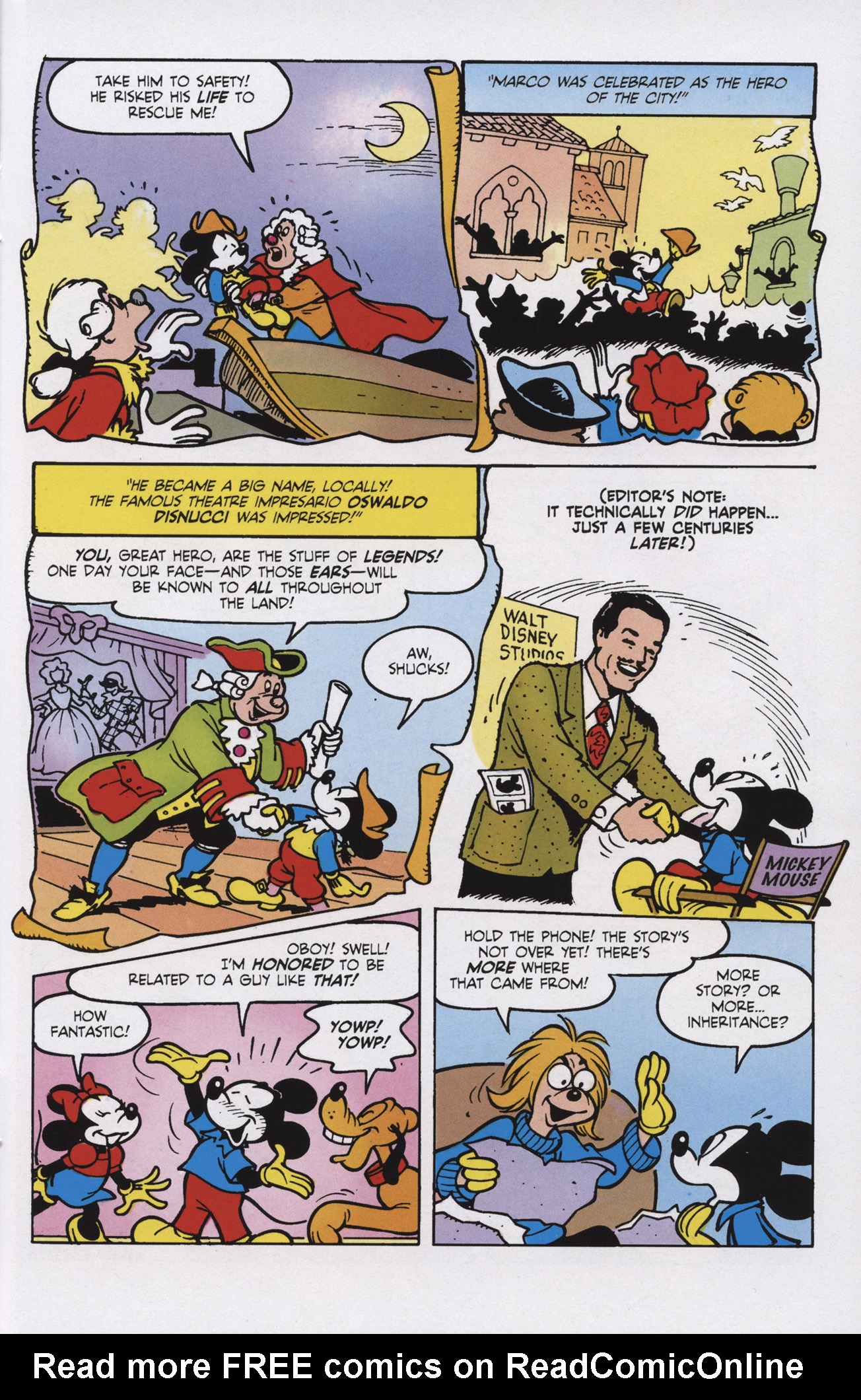 Read online Mickey Mouse (2011) comic -  Issue #309 - 19