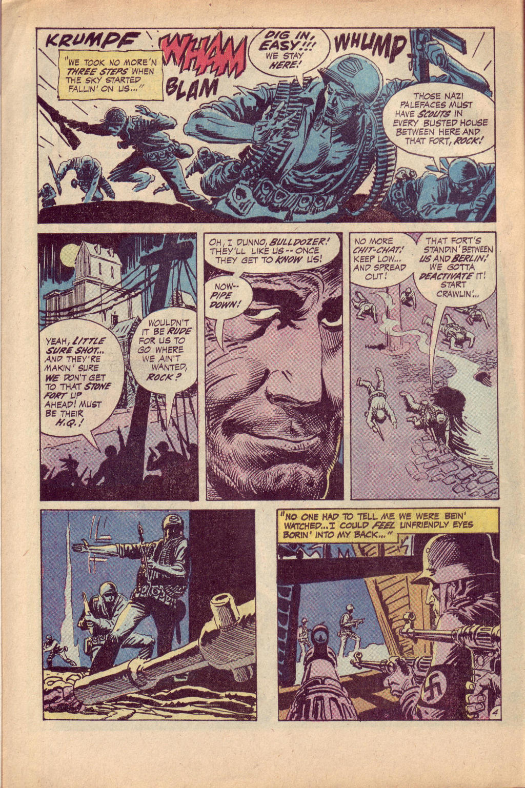 Read online Our Army at War (1952) comic -  Issue #222 - 6