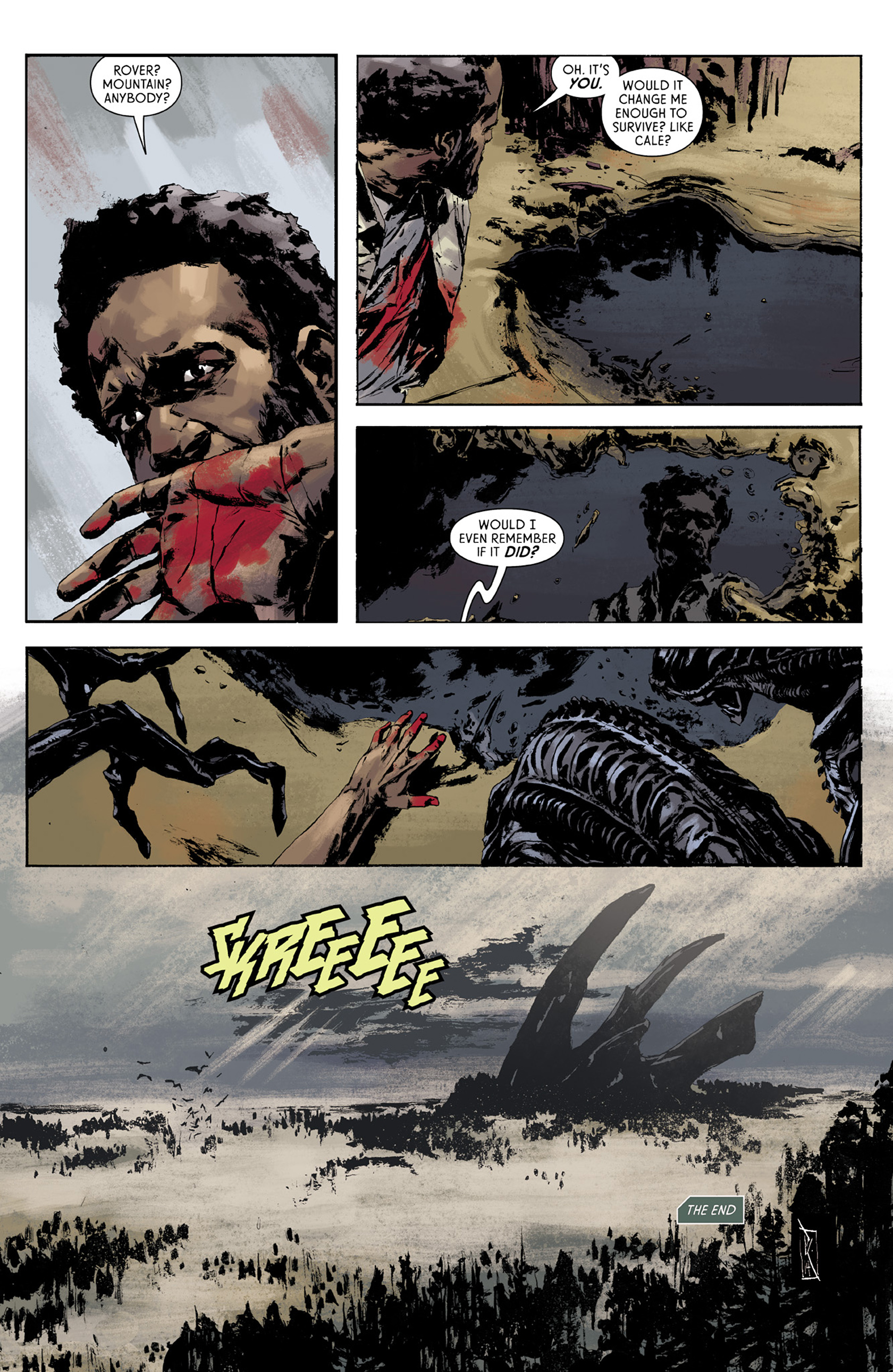 Read online Aliens: Fire and Stone comic -  Issue #4 - 24