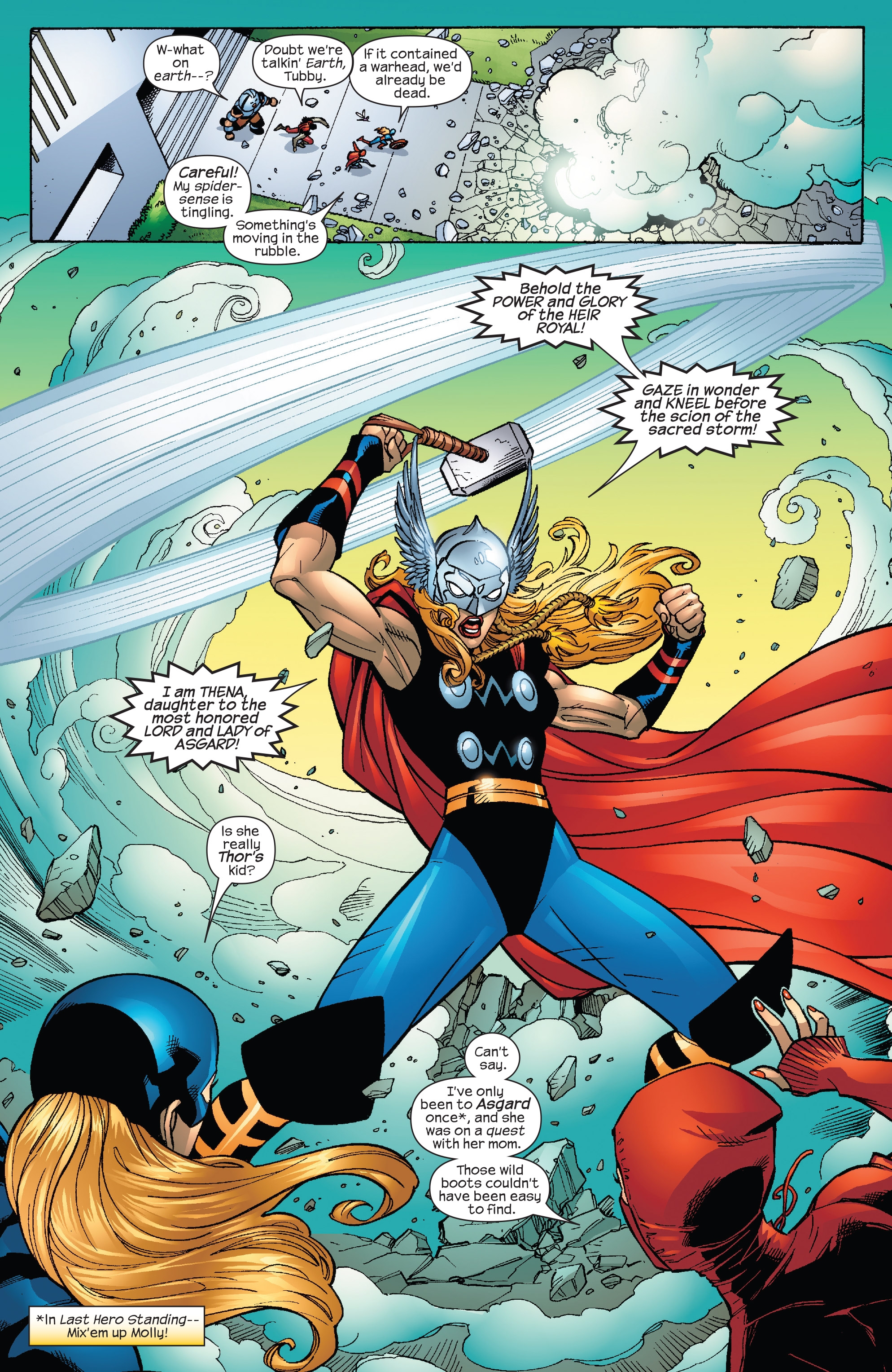 Read online Ms. Fantastic (Marvel)(MC2) - Avengers Next (2007) comic -  Issue #2 - 13