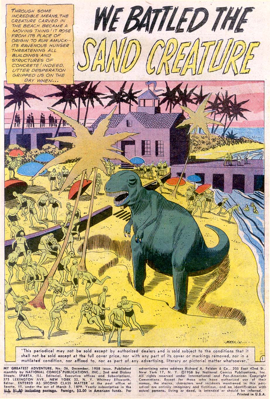 Read online My Greatest Adventure comic -  Issue #26 - 3