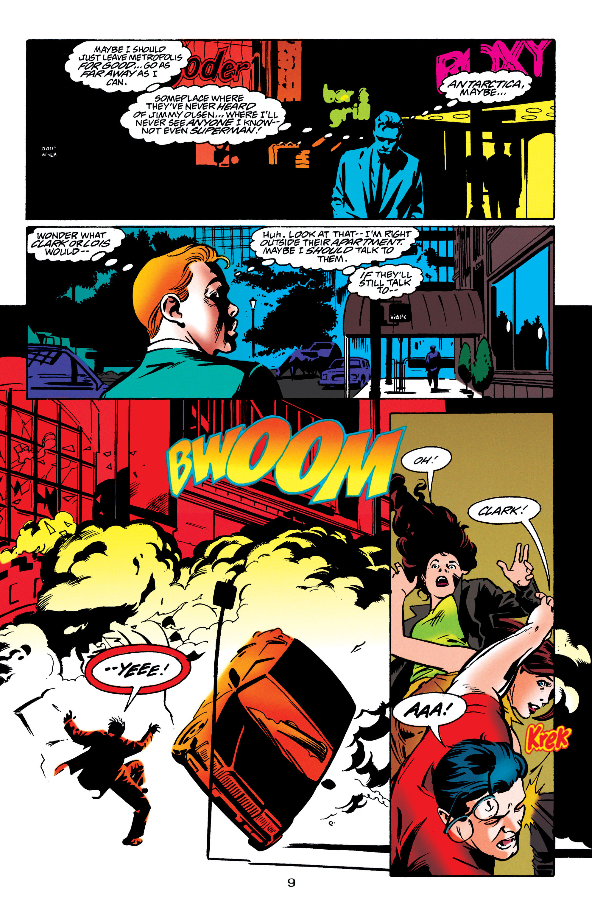 Read online Adventures of Superman (1987) comic -  Issue #549 - 9