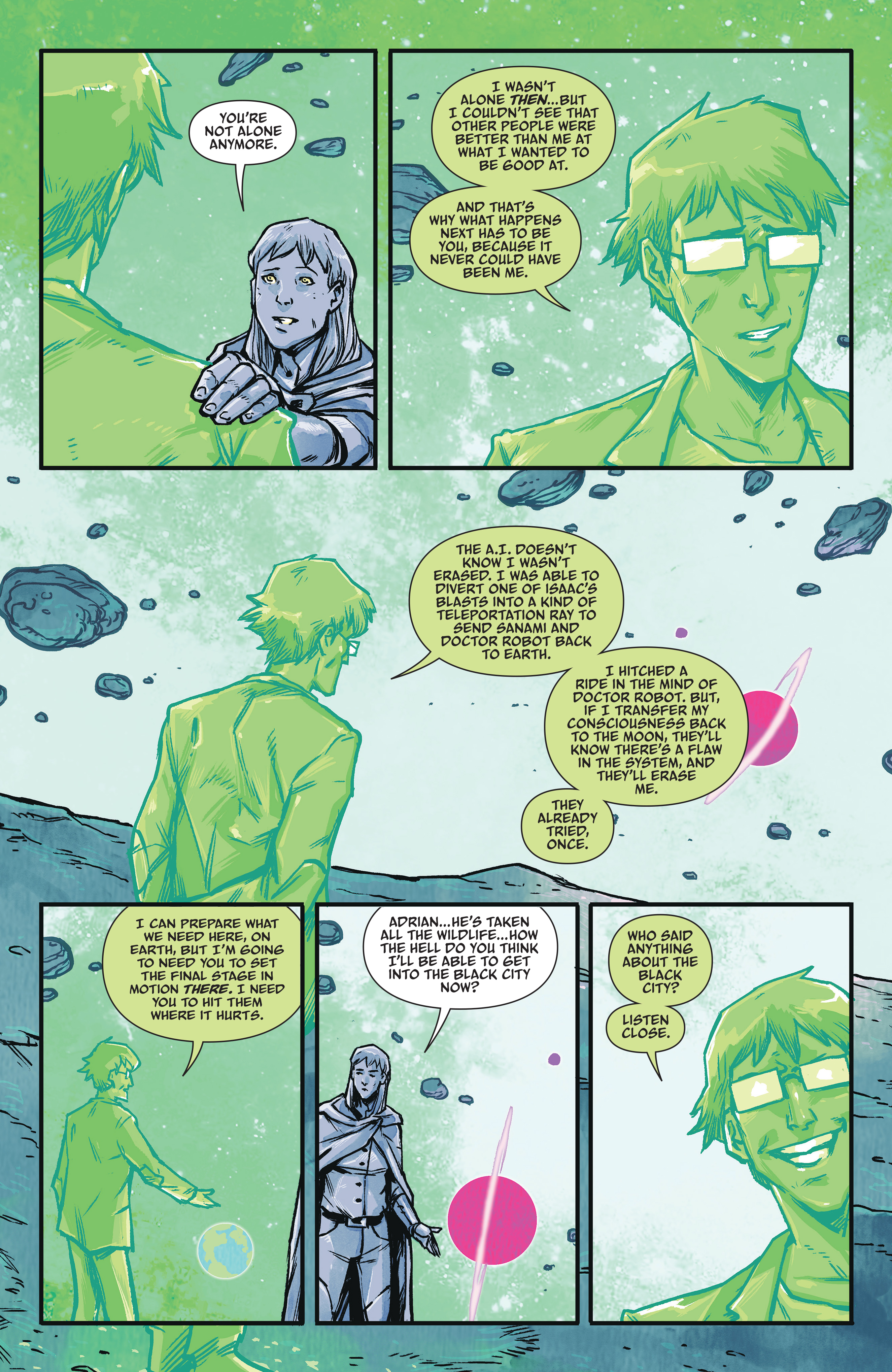 Read online The Woods comic -  Issue # _Yearbook Edition 3 (Part 3) - 17