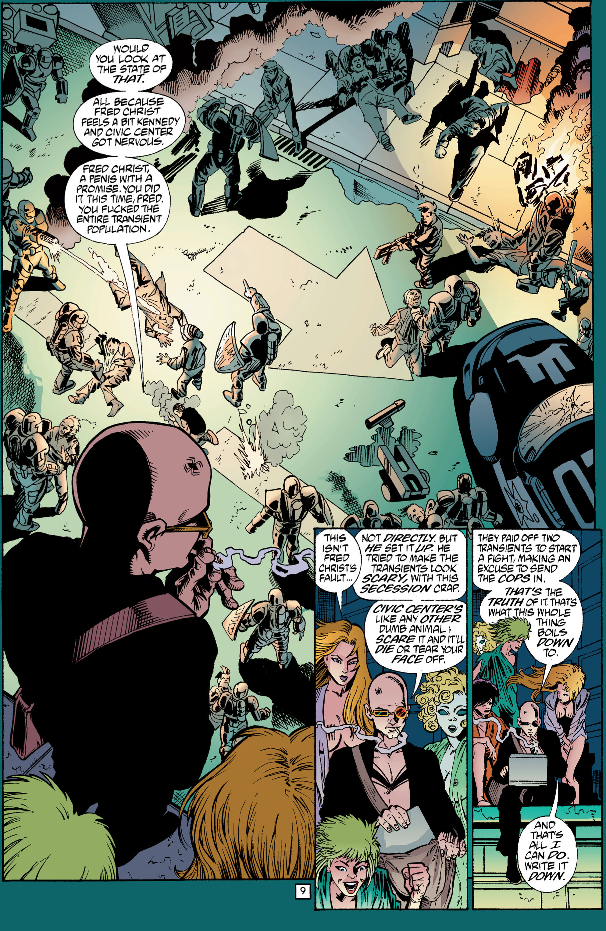 Read online Transmetropolitan comic -  Issue #3 - 9