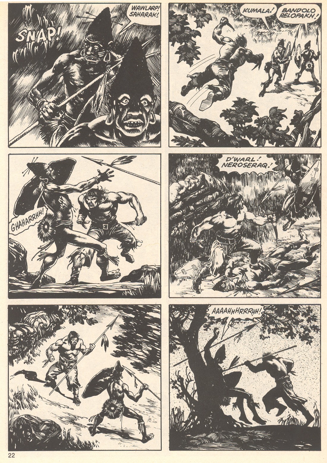 Read online The Savage Sword Of Conan comic -  Issue #75 - 22