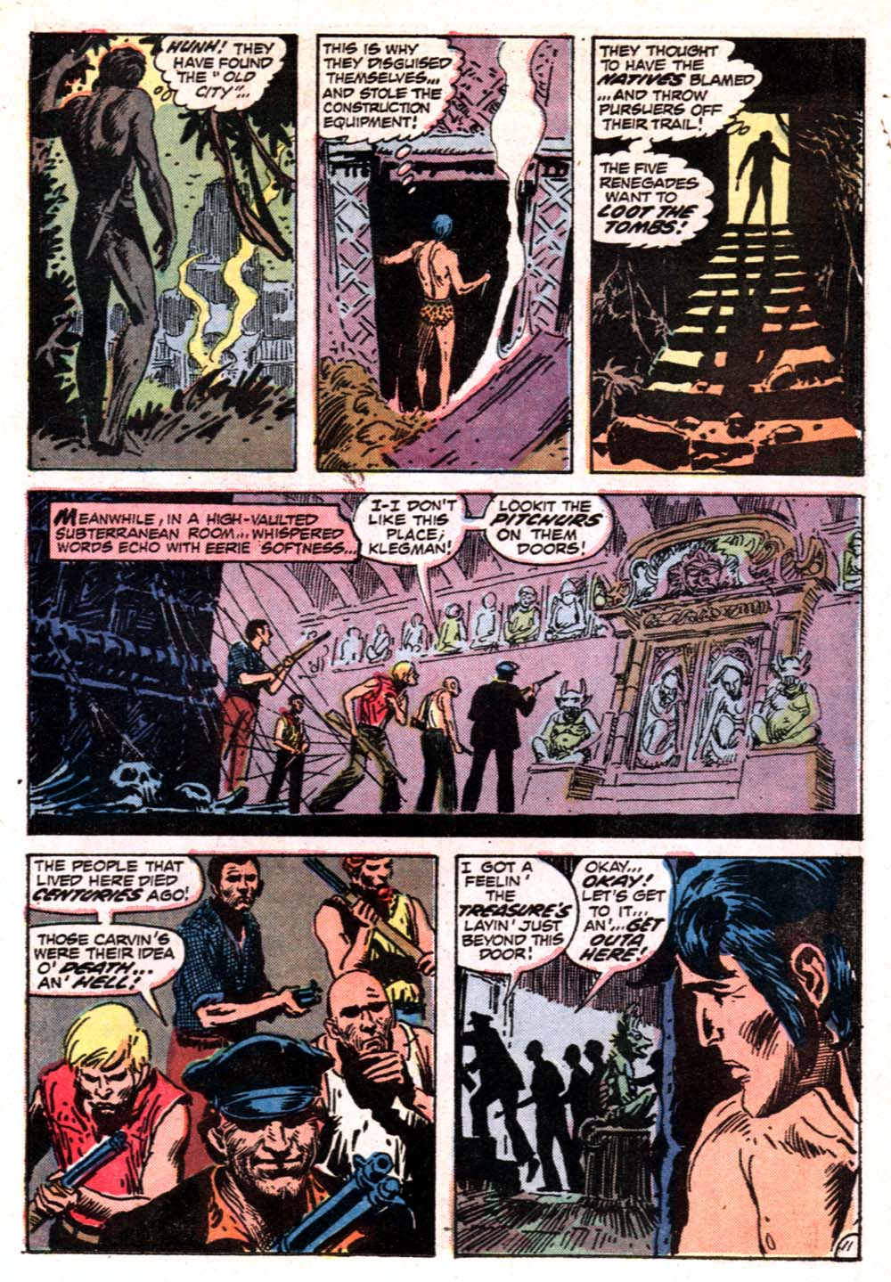 Read online Tarzan (1972) comic -  Issue #216 - 13