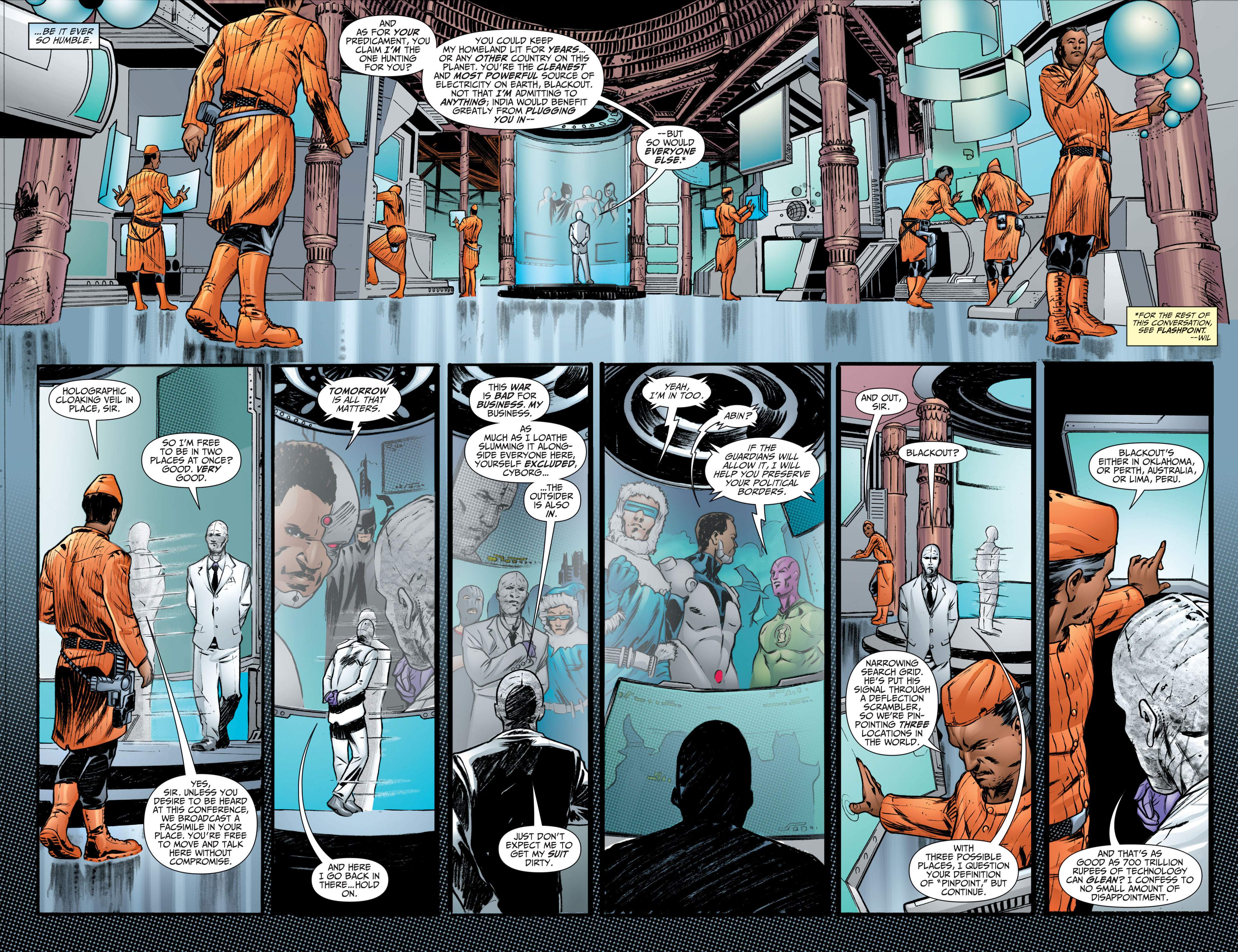 Read online Flashpoint: The World of Flashpoint Featuring Wonder Woman comic -  Issue # Full - 197