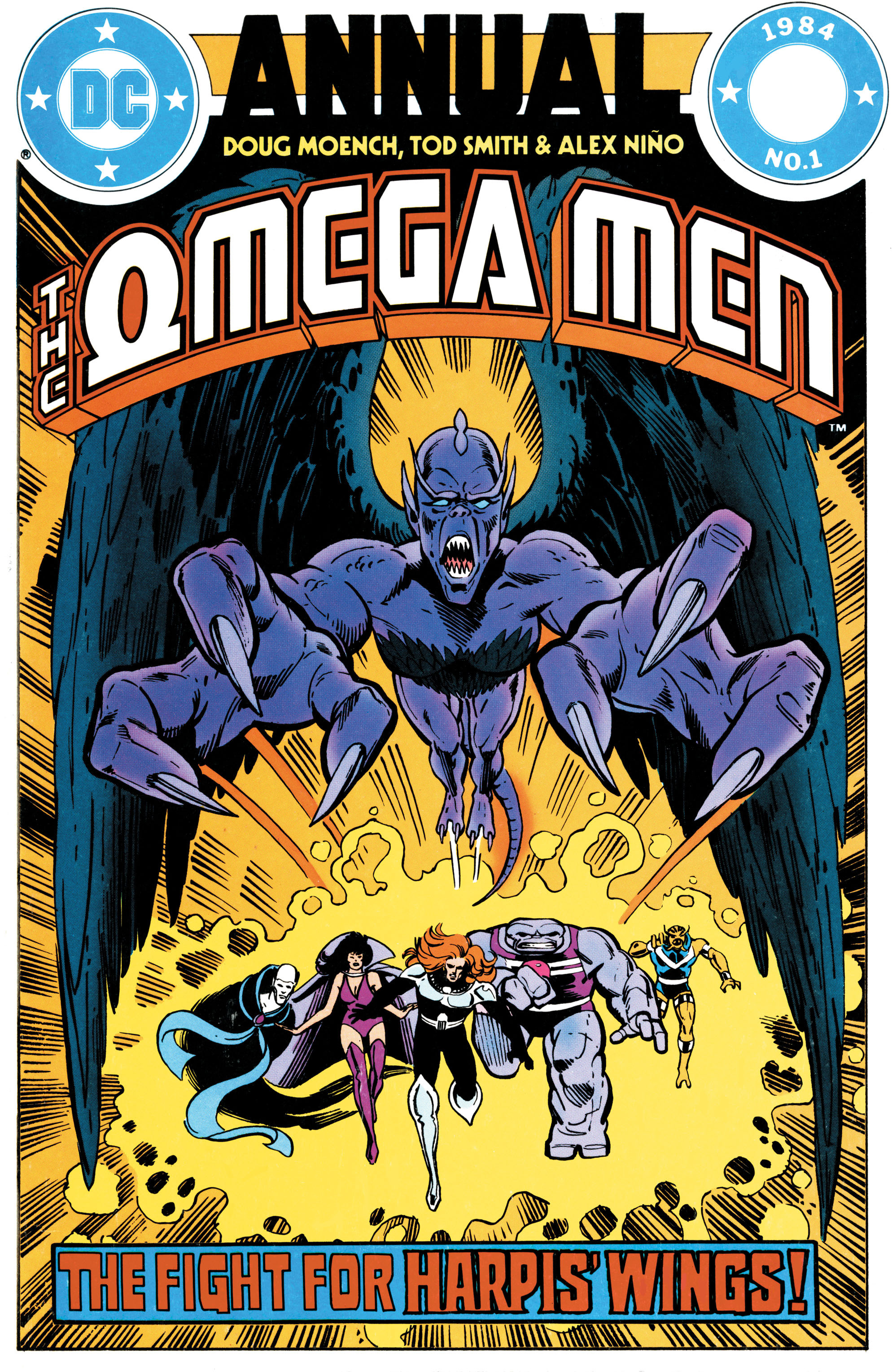 Read online The Omega Men (1983) comic -  Issue # _Annual 1 - 1