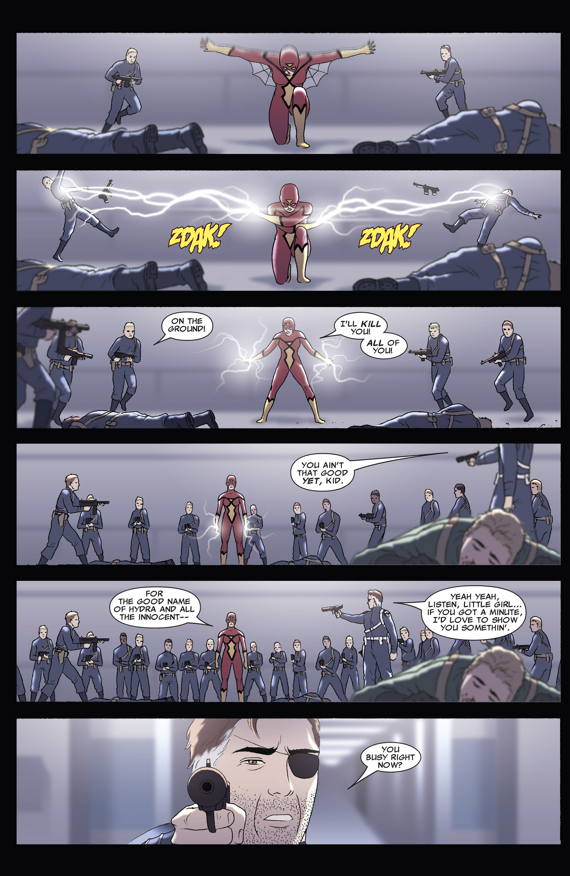 Read online Spider-Woman: Origin comic -  Issue #3 - 4