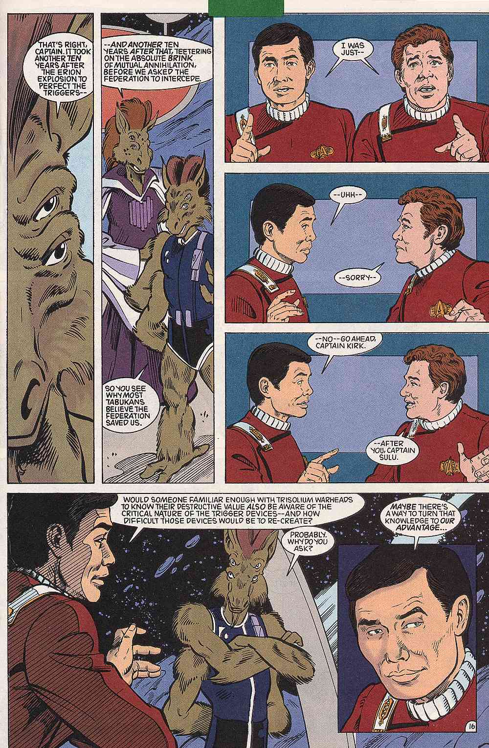 Read online Star Trek (1989) comic -  Issue #38 - 16