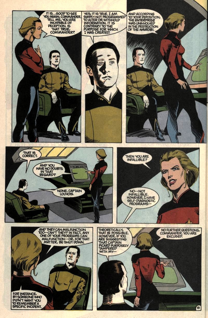 Read online Star Trek: The Next Generation (1989) comic -  Issue #10 - 19