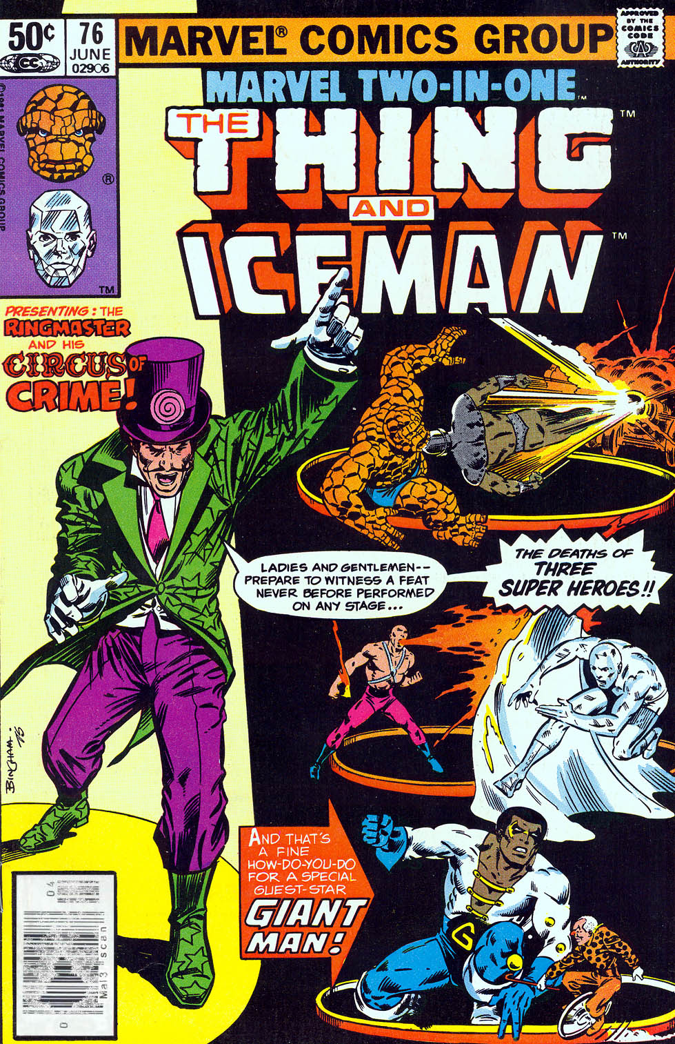 Marvel Two-In-One (1974) issue 76 - Page 1