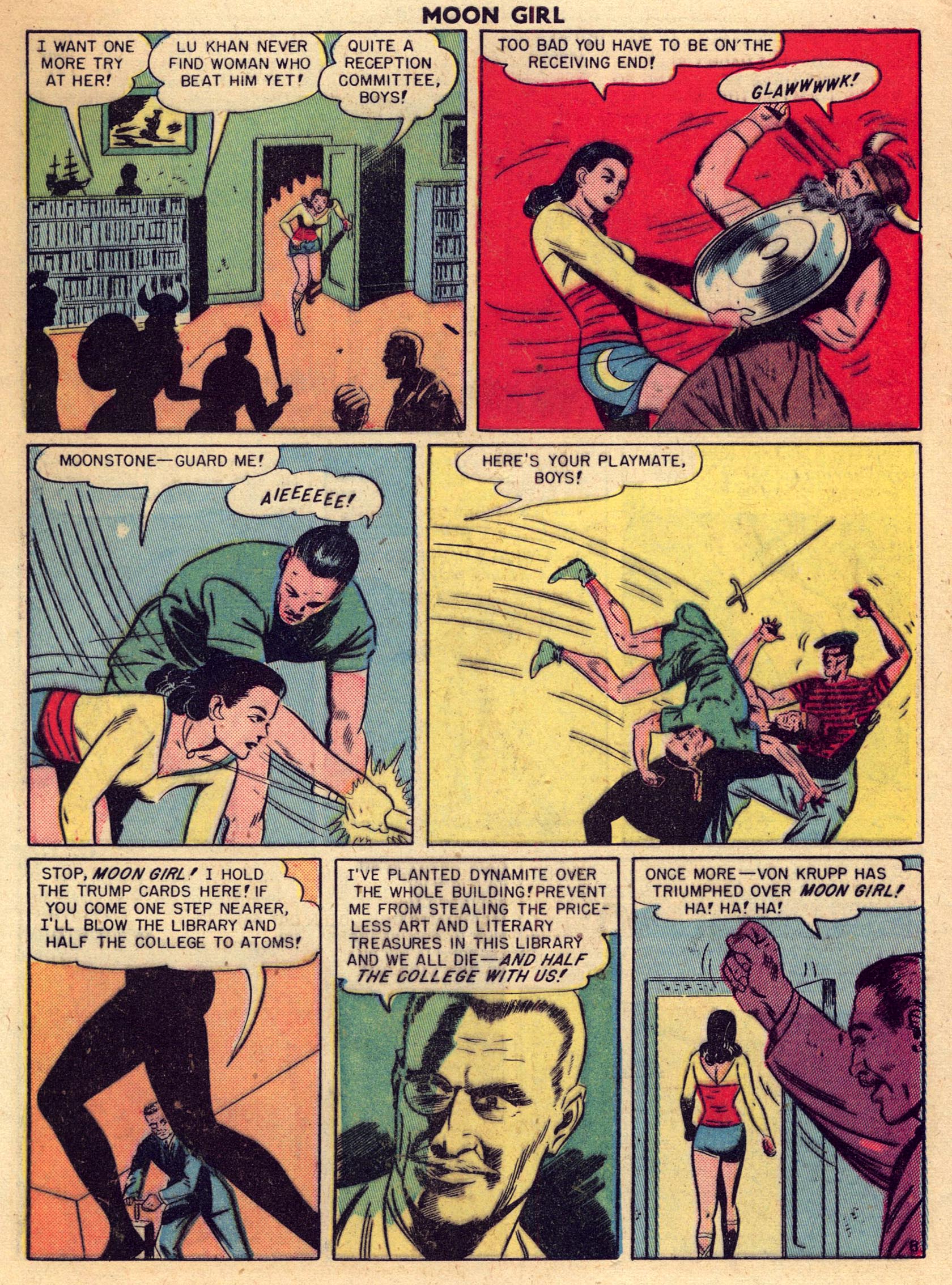 Read online Moon Girl (1947) comic -  Issue #6 - 32