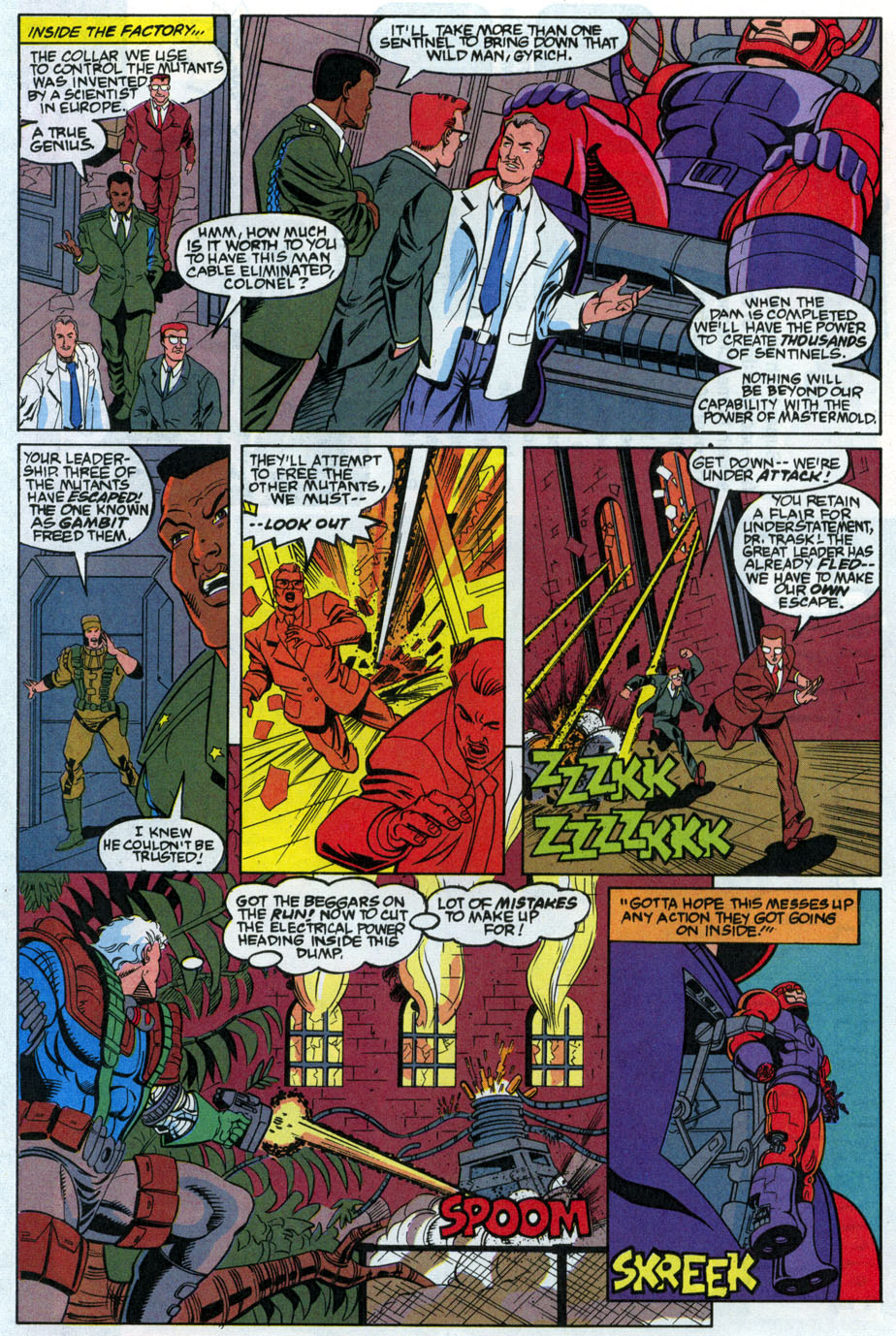 Read online X-Men Adventures (1992) comic -  Issue #8 - 11