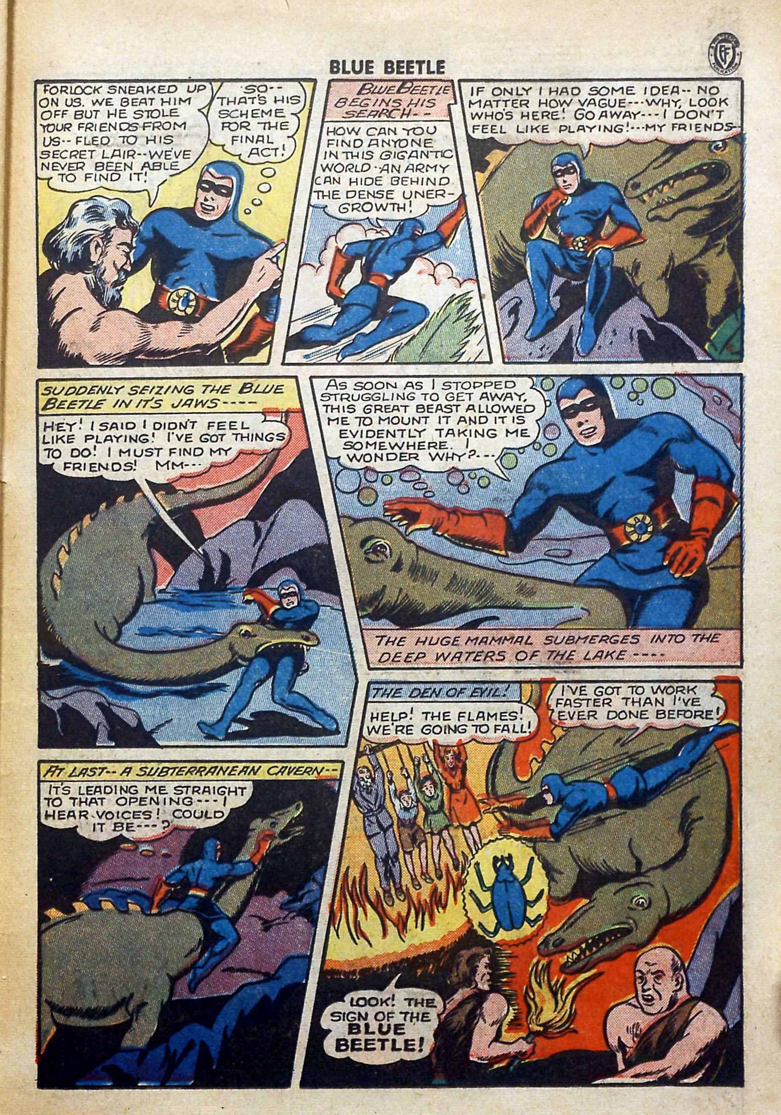 Read online The Blue Beetle comic -  Issue #37 - 30