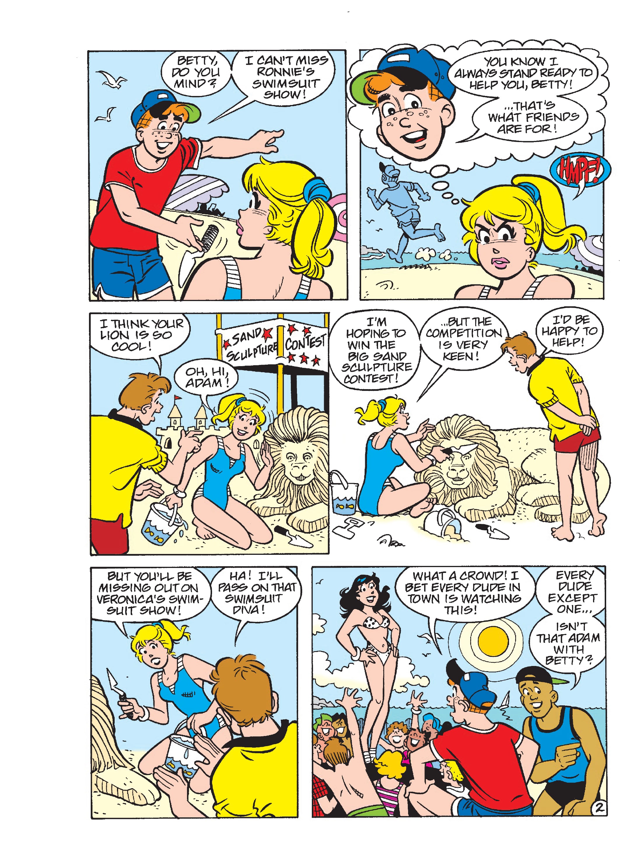 Read online Betty & Veronica Friends Double Digest comic -  Issue #283 - 136