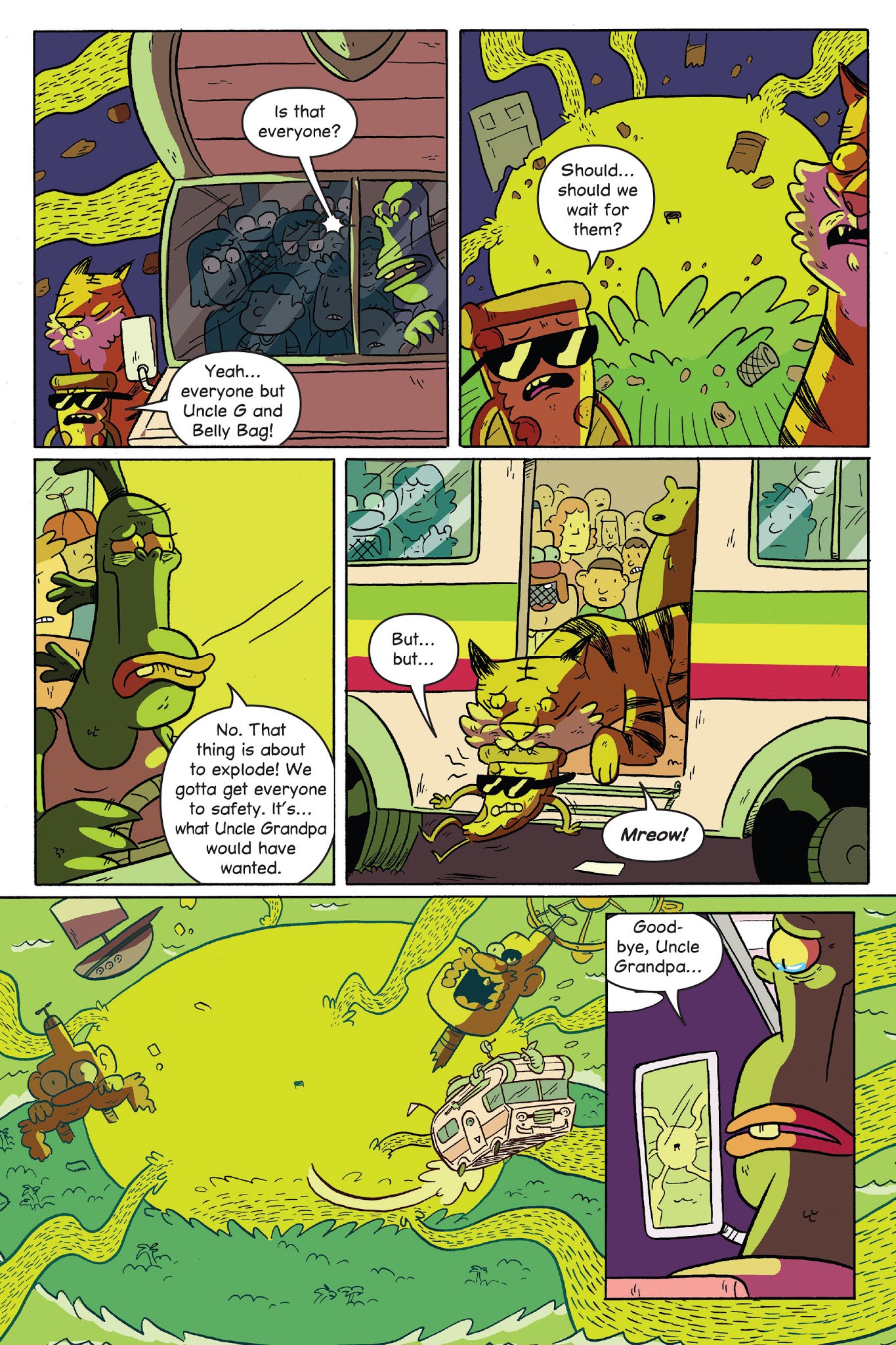 Read online Uncle Grandpa in Uncle Grandpaland comic -  Issue # TPB - 129