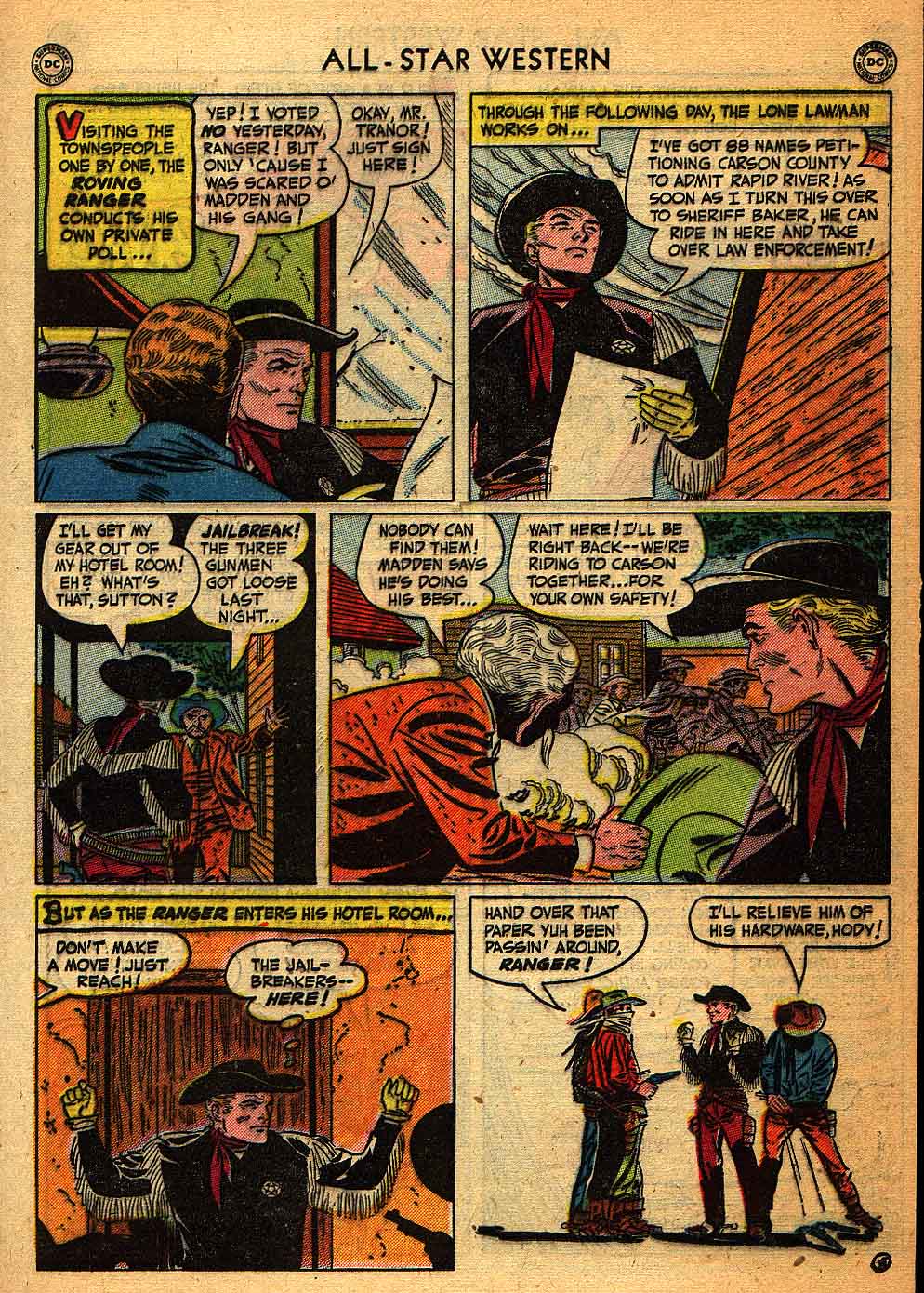 Read online All-Star Western (1951) comic -  Issue #58 - 29