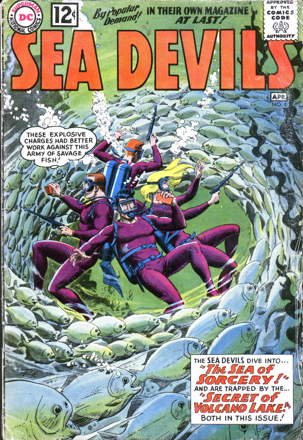 Read online Sea Devils comic -  Issue #4 - 2