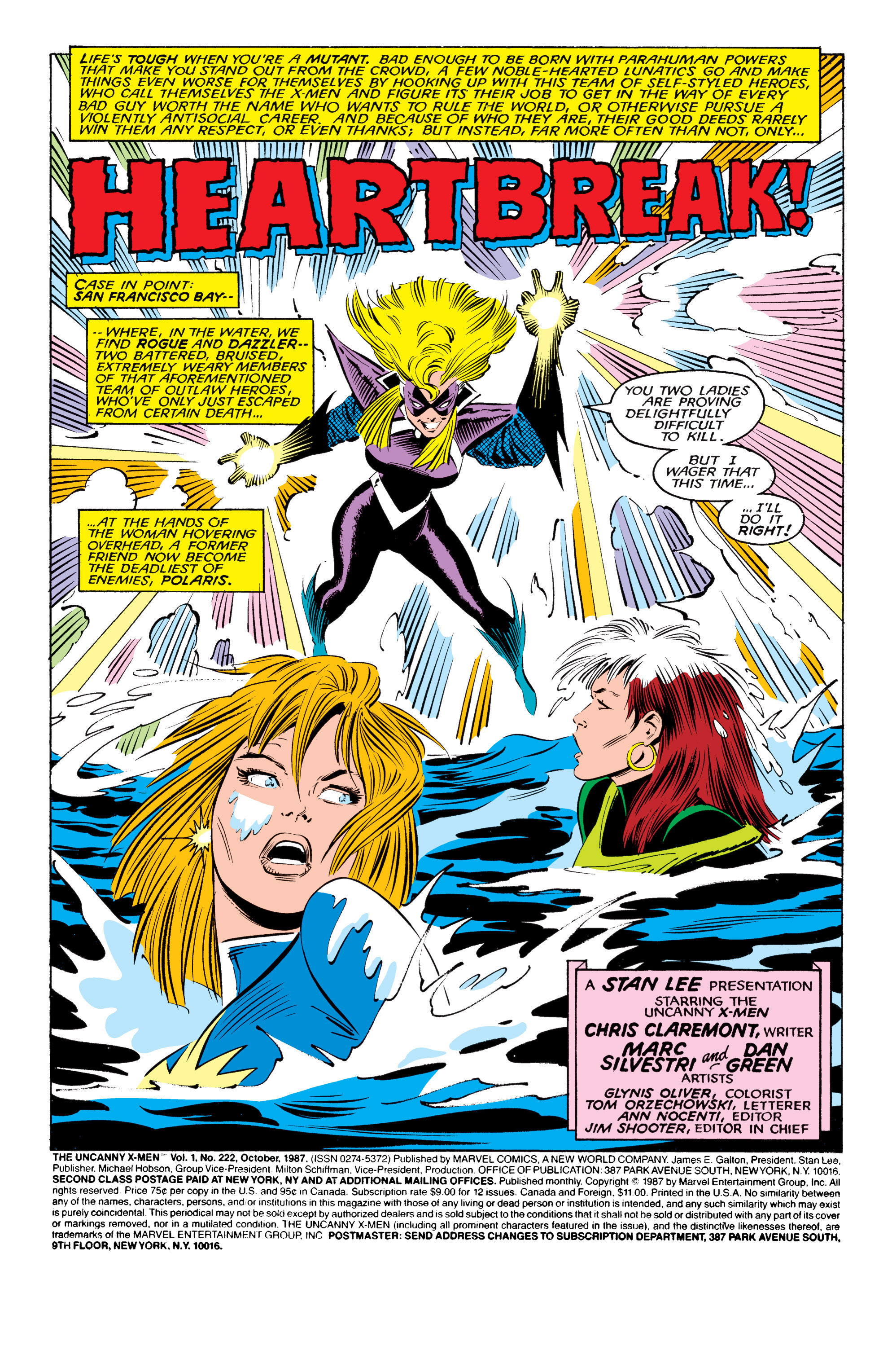 Uncanny X-Men (1963) 222 Page 1