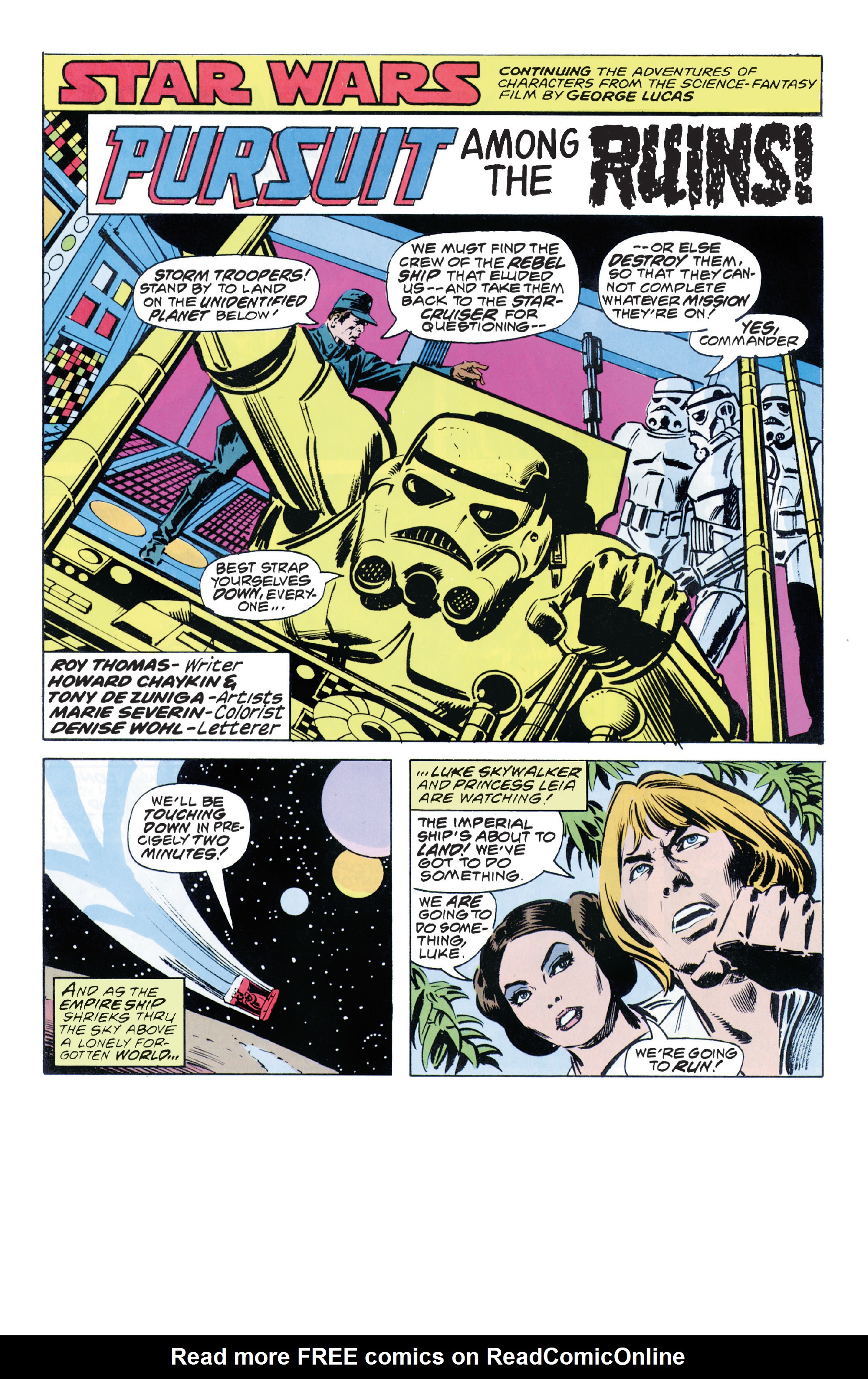 Read online Star Wars Legends: The Original Marvel Years - Epic Collection comic -  Issue # TPB 1 (Part 5) - 34