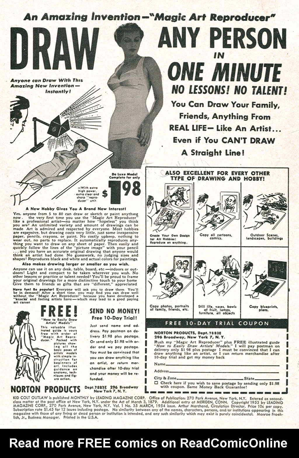 Read online Kid Colt Outlaw comic -  Issue #35 - 2