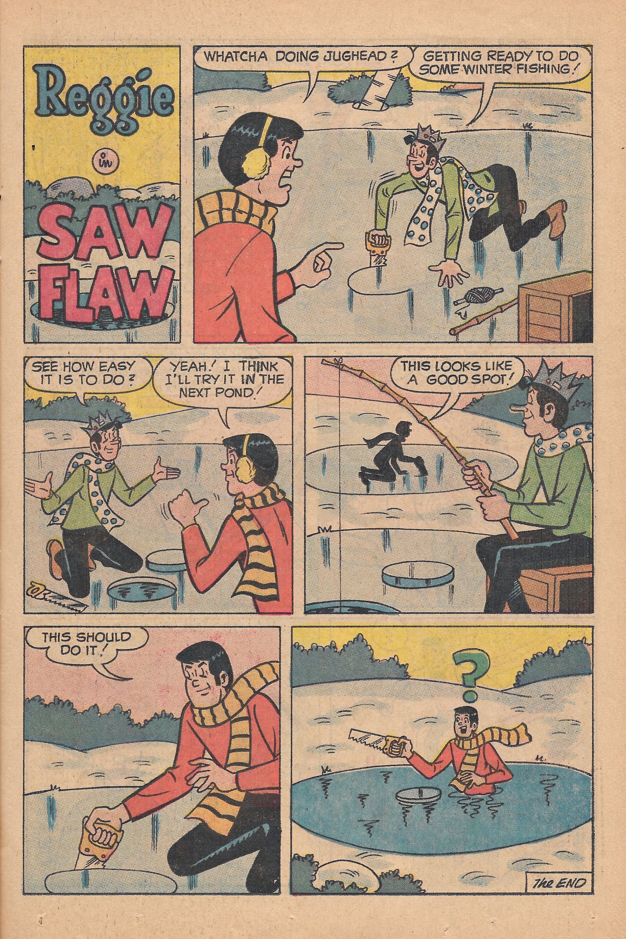 Read online Reggie's Wise Guy Jokes comic -  Issue #12 - 43