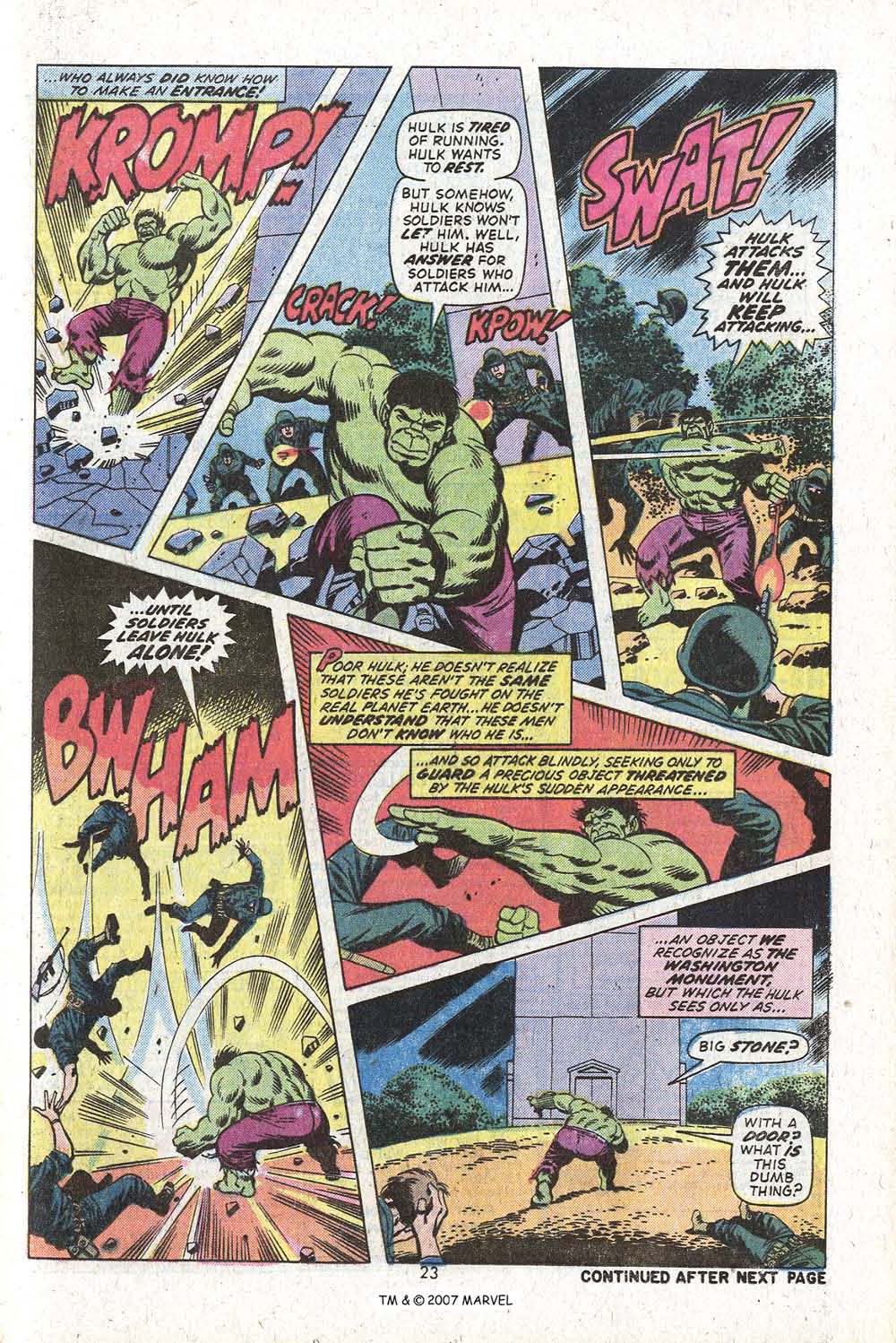 Read online The Incredible Hulk (1968) comic -  Issue #176 - 25