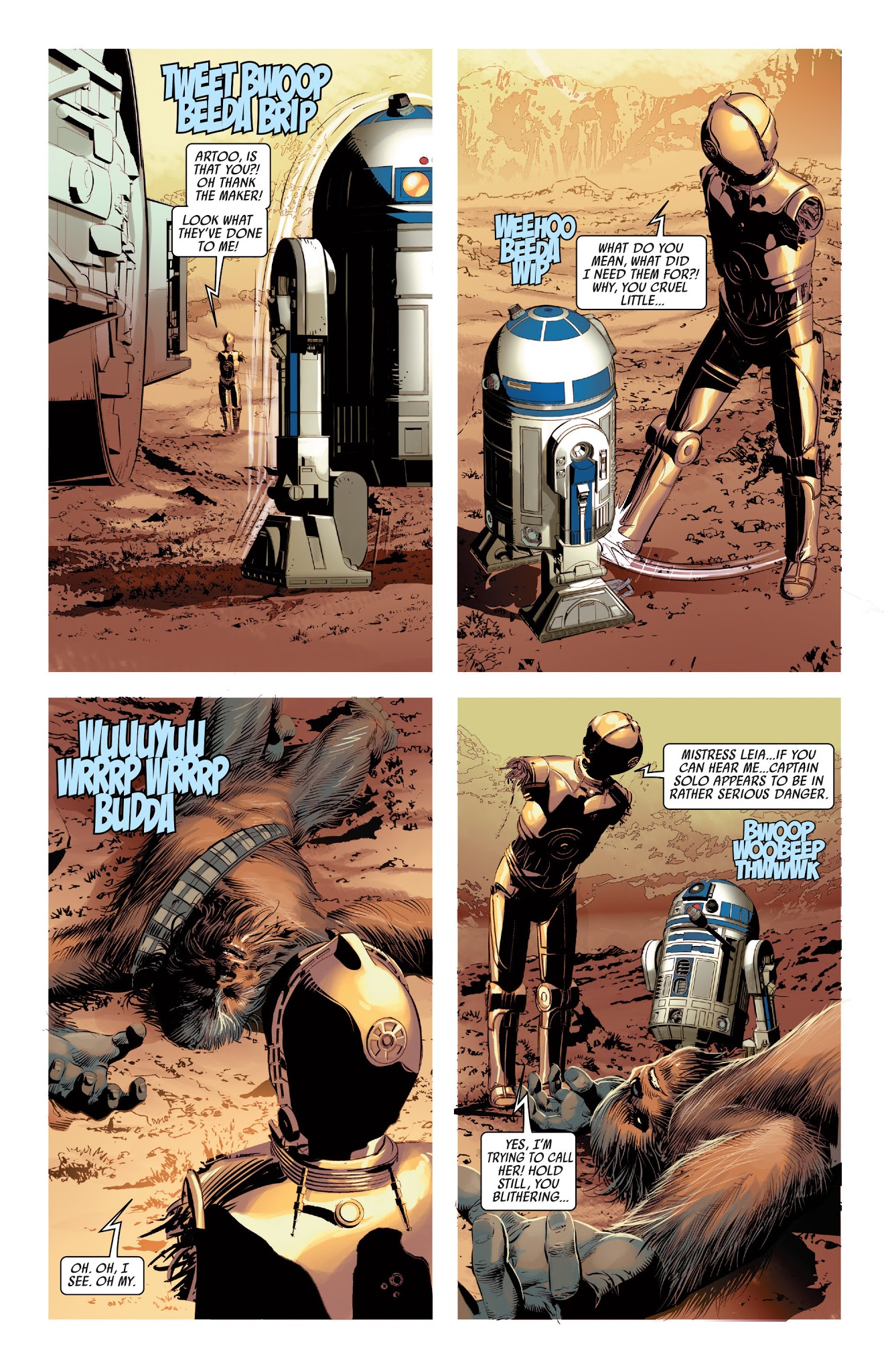 Read online Star Wars: Vader Down comic -  Issue # TPB - 122