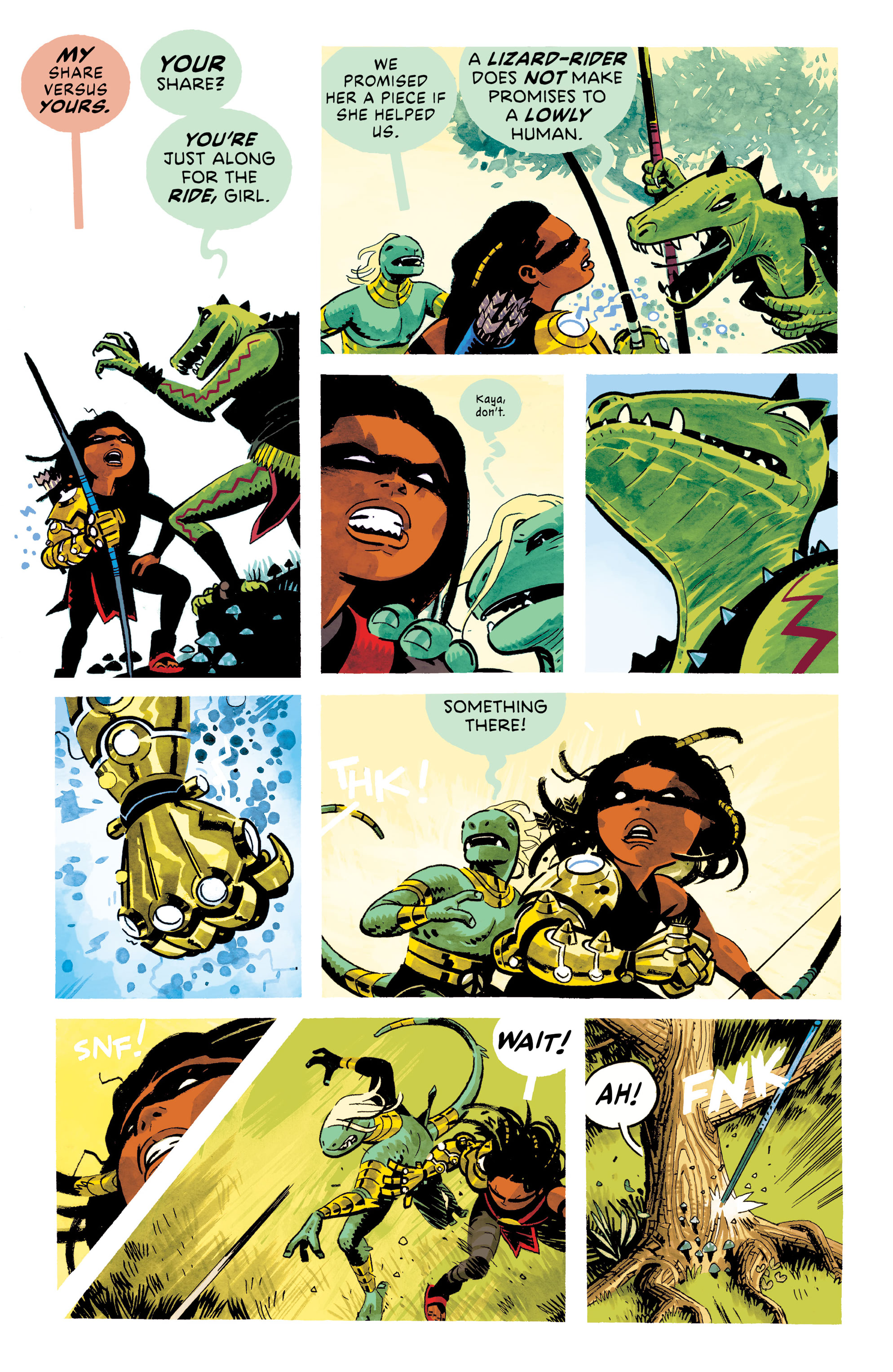 Read online Kaya comic -  Issue #2 - 11