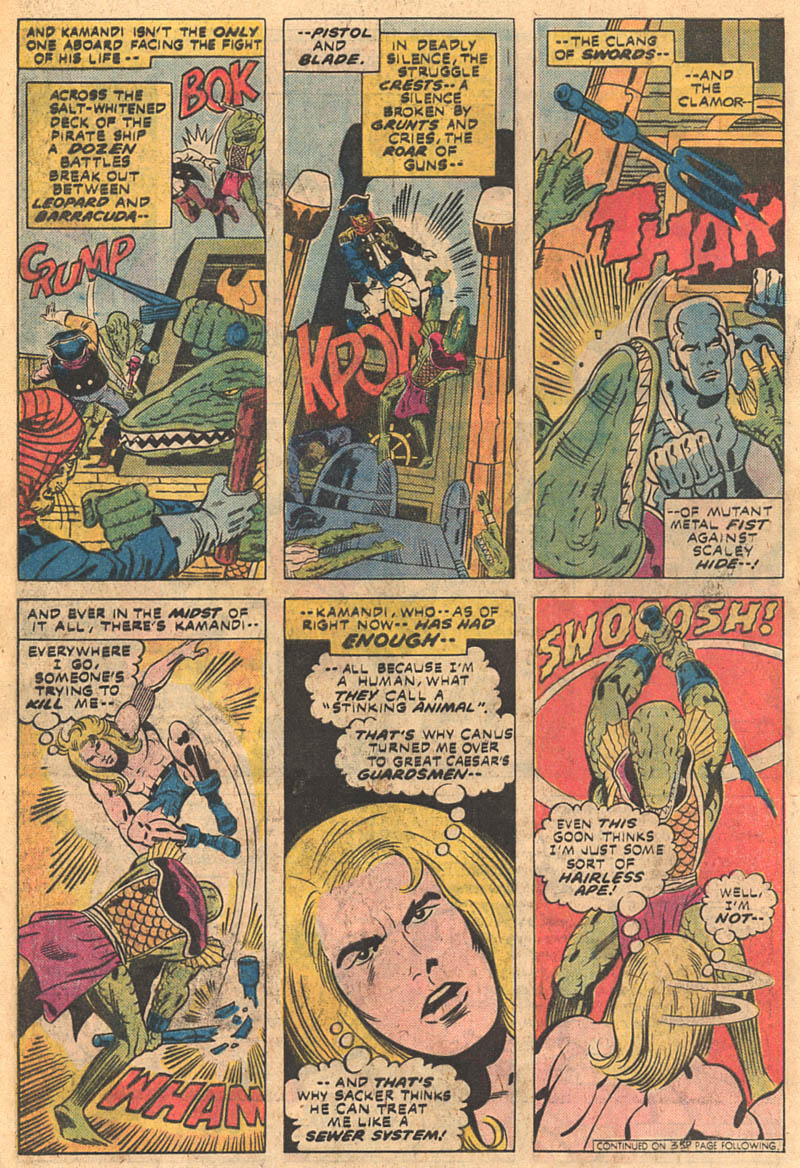 Read online Kamandi, The Last Boy On Earth comic -  Issue #44 - 9