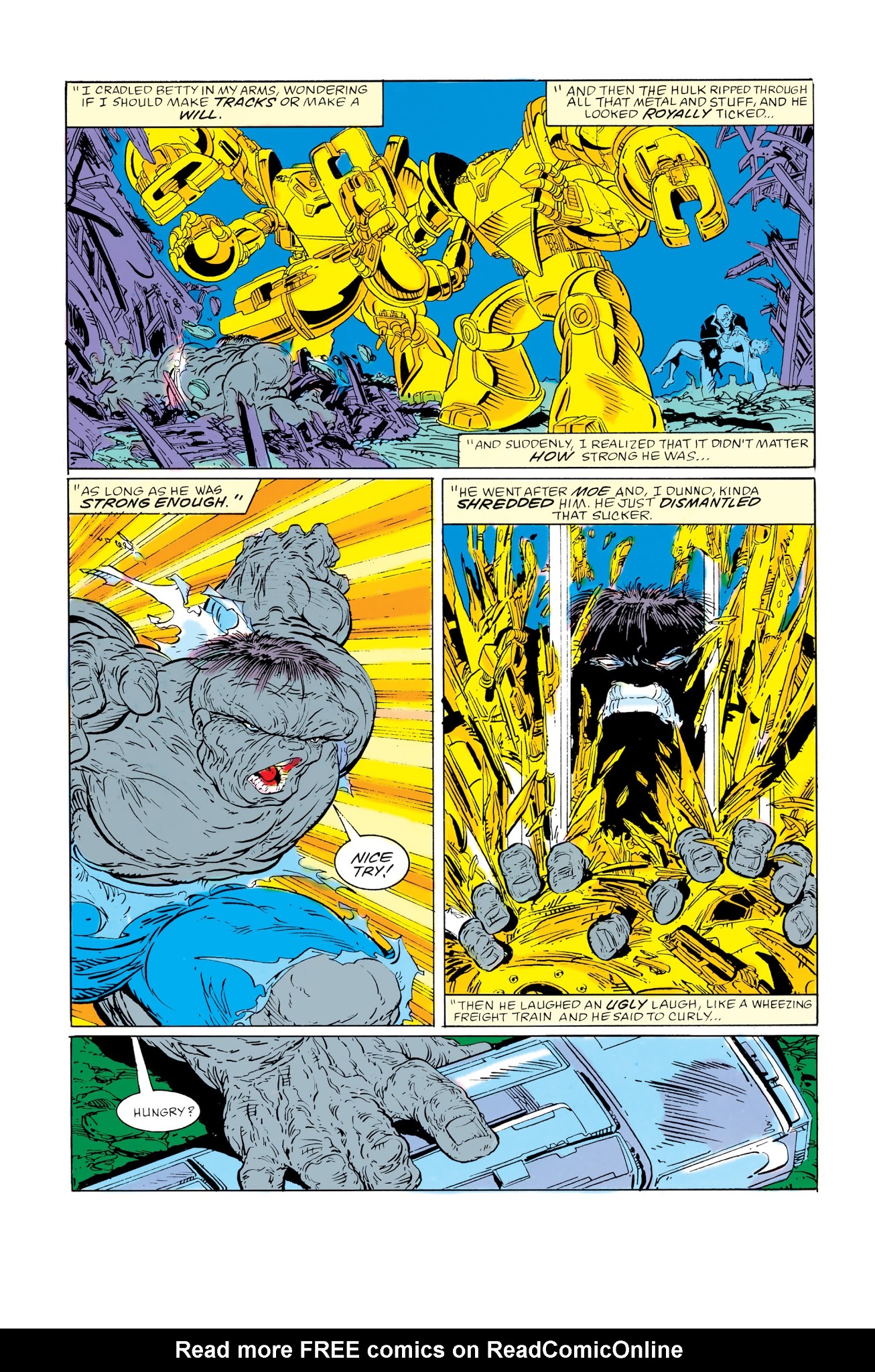 Read online Hulk Visionaries: Peter David comic -  Issue # TPB 2 - 92
