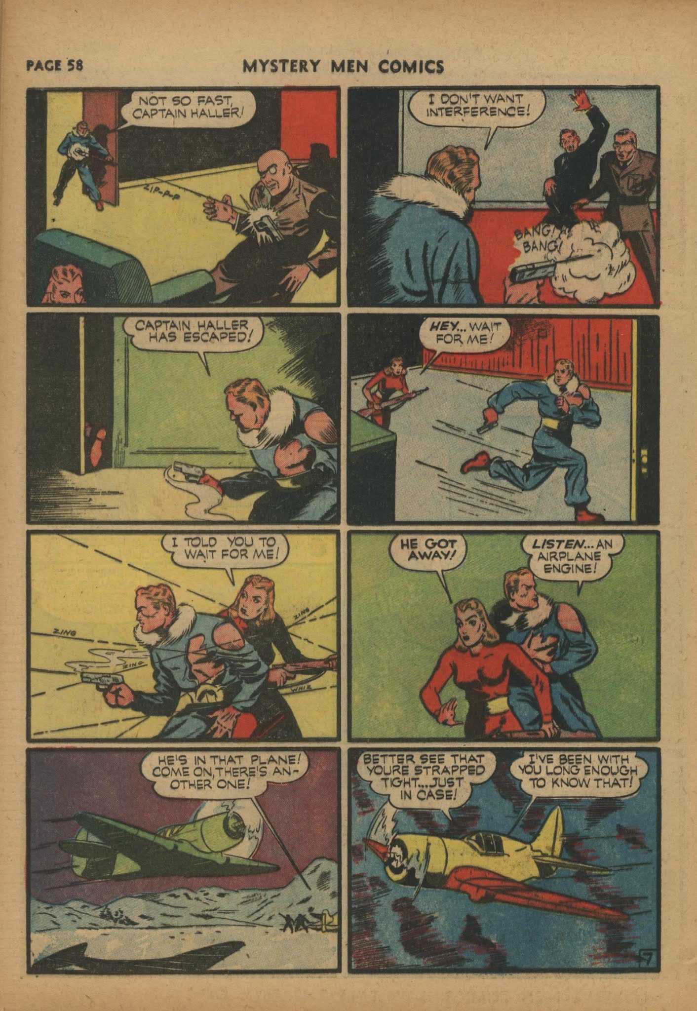 Read online Mystery Men Comics comic -  Issue #20 - 60