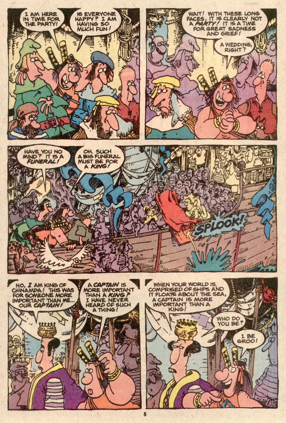 Read online Sergio Aragonés Groo the Wanderer comic -  Issue #57 - 5