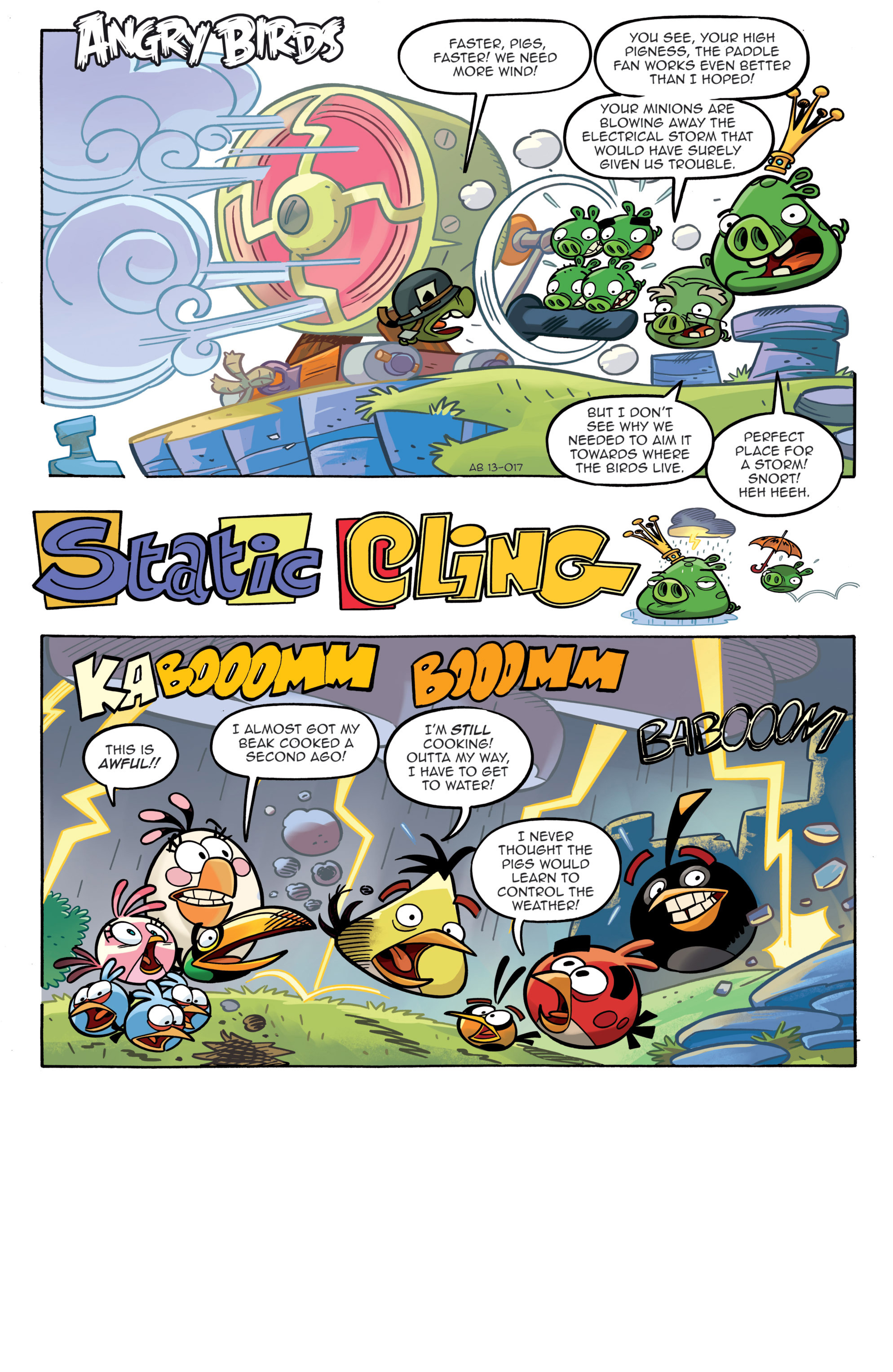 Read online Angry Birds Comics (2014) comic -  Issue #3 - 14