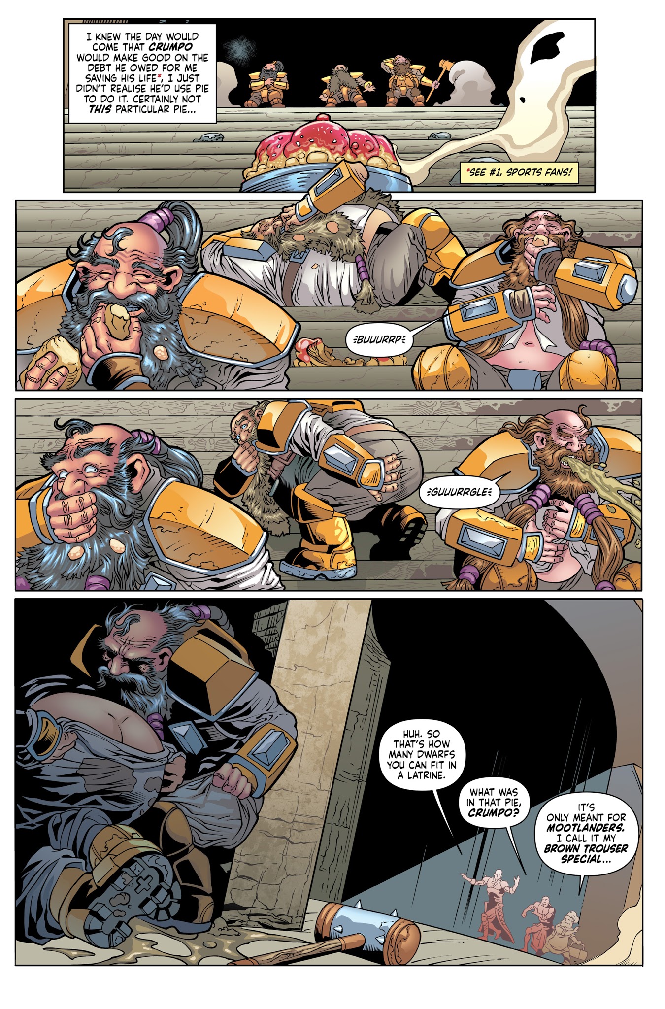 Read online Blood Bowl: More Guts, More Glory! comic -  Issue #3 - 17