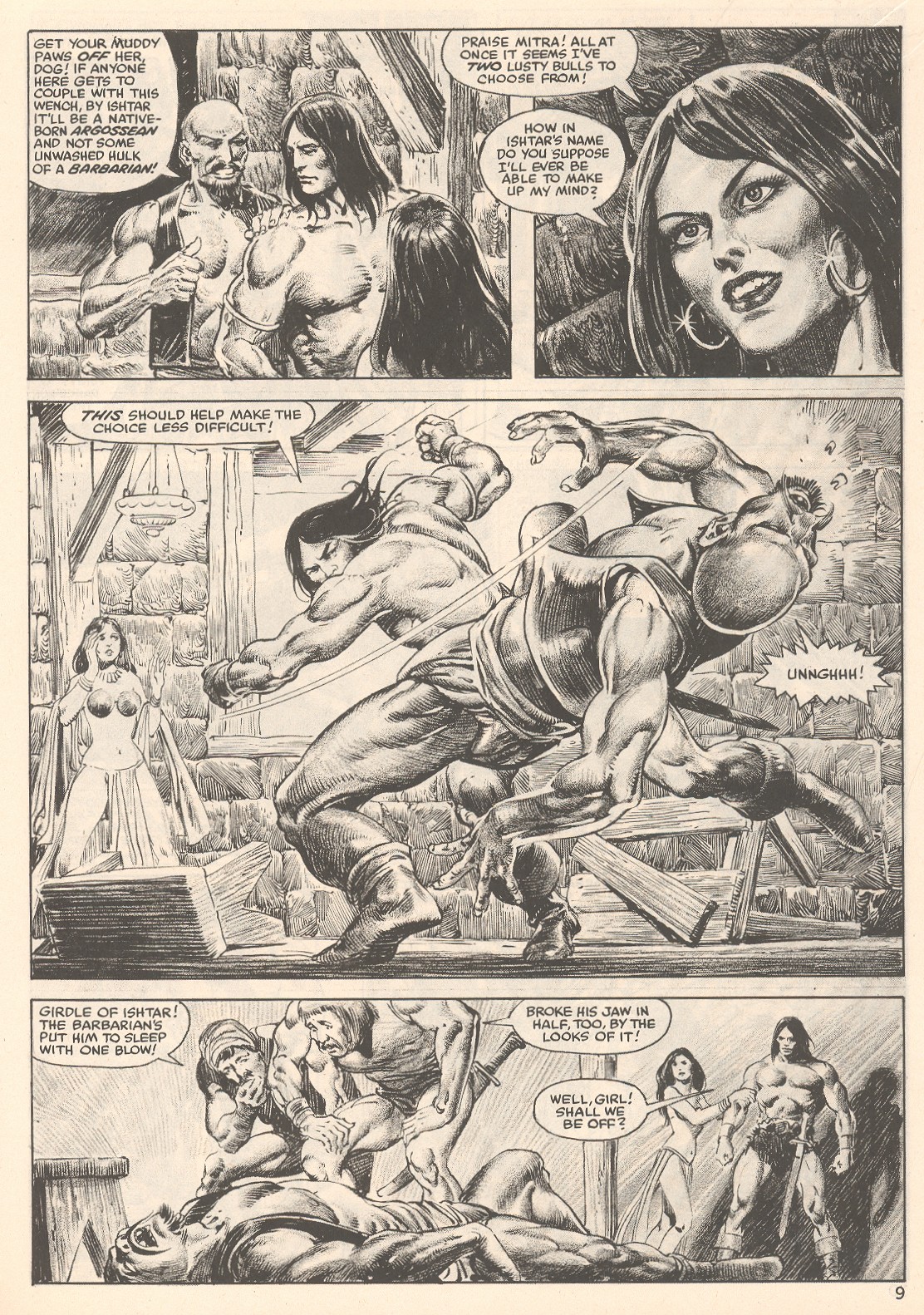 Read online The Savage Sword Of Conan comic -  Issue #80 - 9