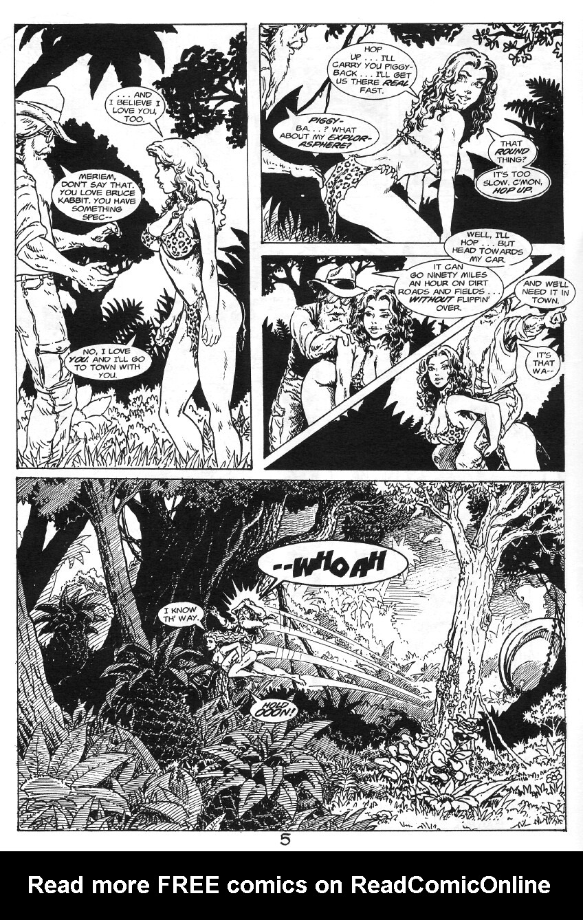 Read online Cavewoman: Rain comic -  Issue #8 - 7