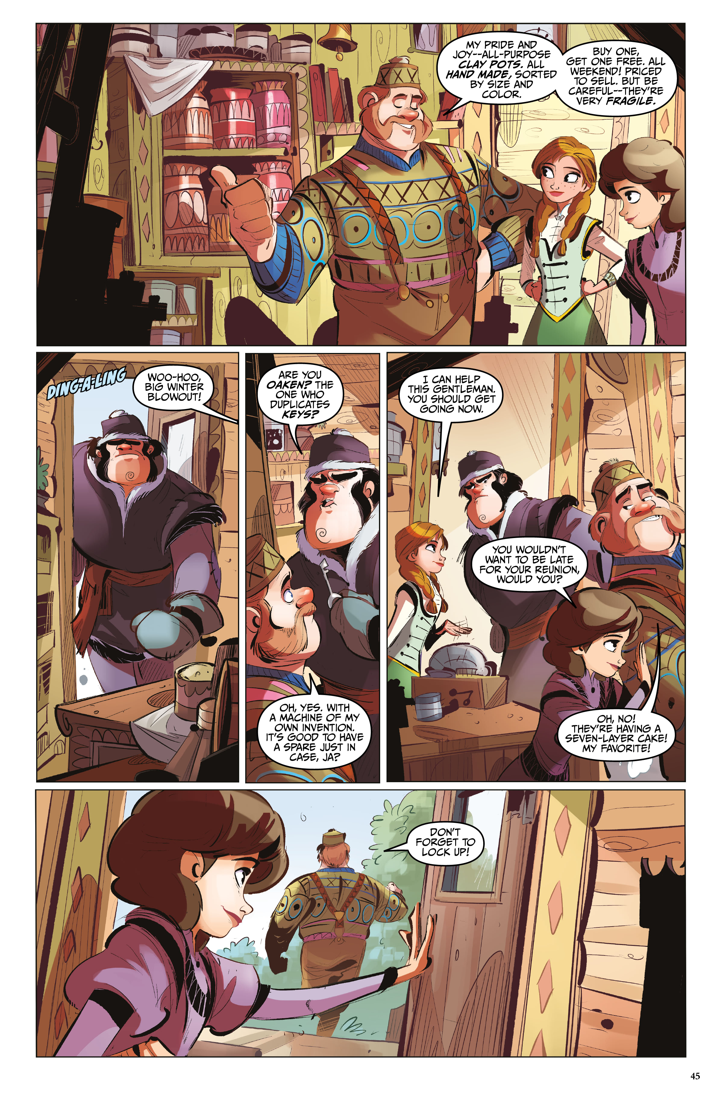 Read online Disney Frozen Library Edition comic -  Issue # TPB (Part 1) - 47