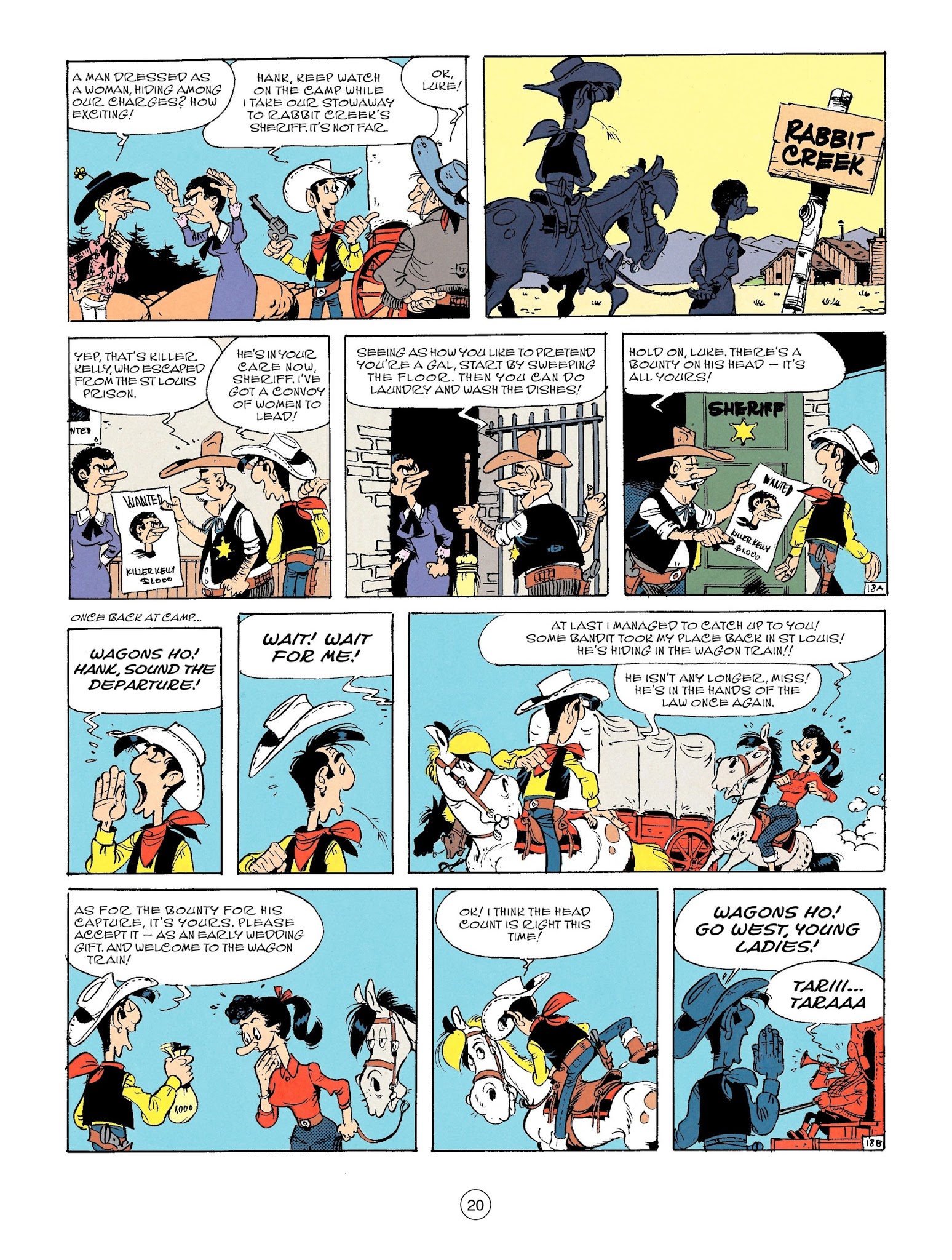 Read online A Lucky Luke Adventure comic -  Issue #59 - 22