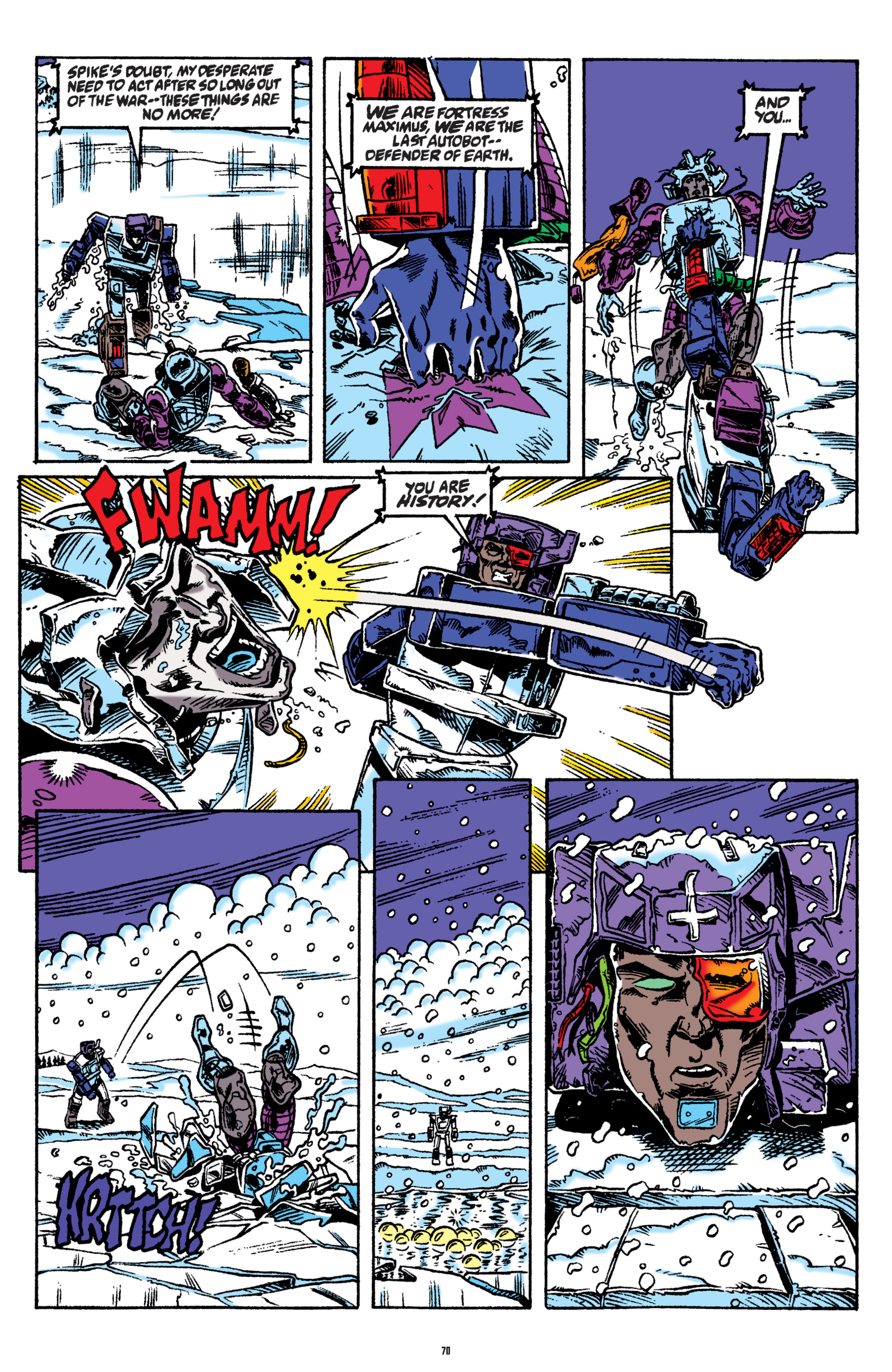 Read online The Transformers Classics comic -  Issue # TPB 7 - 70