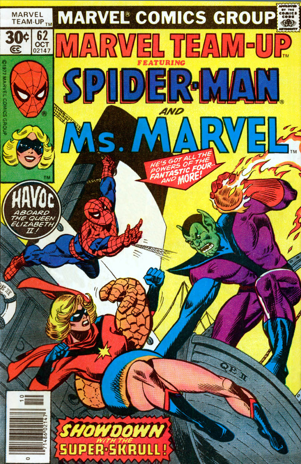 Read online Marvel Team-Up (1972) comic -  Issue #62 - 1