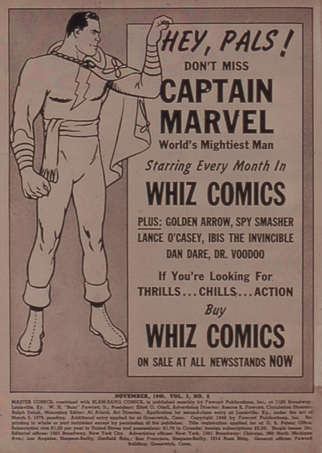 Read online Master Comics comic -  Issue #8 - 2