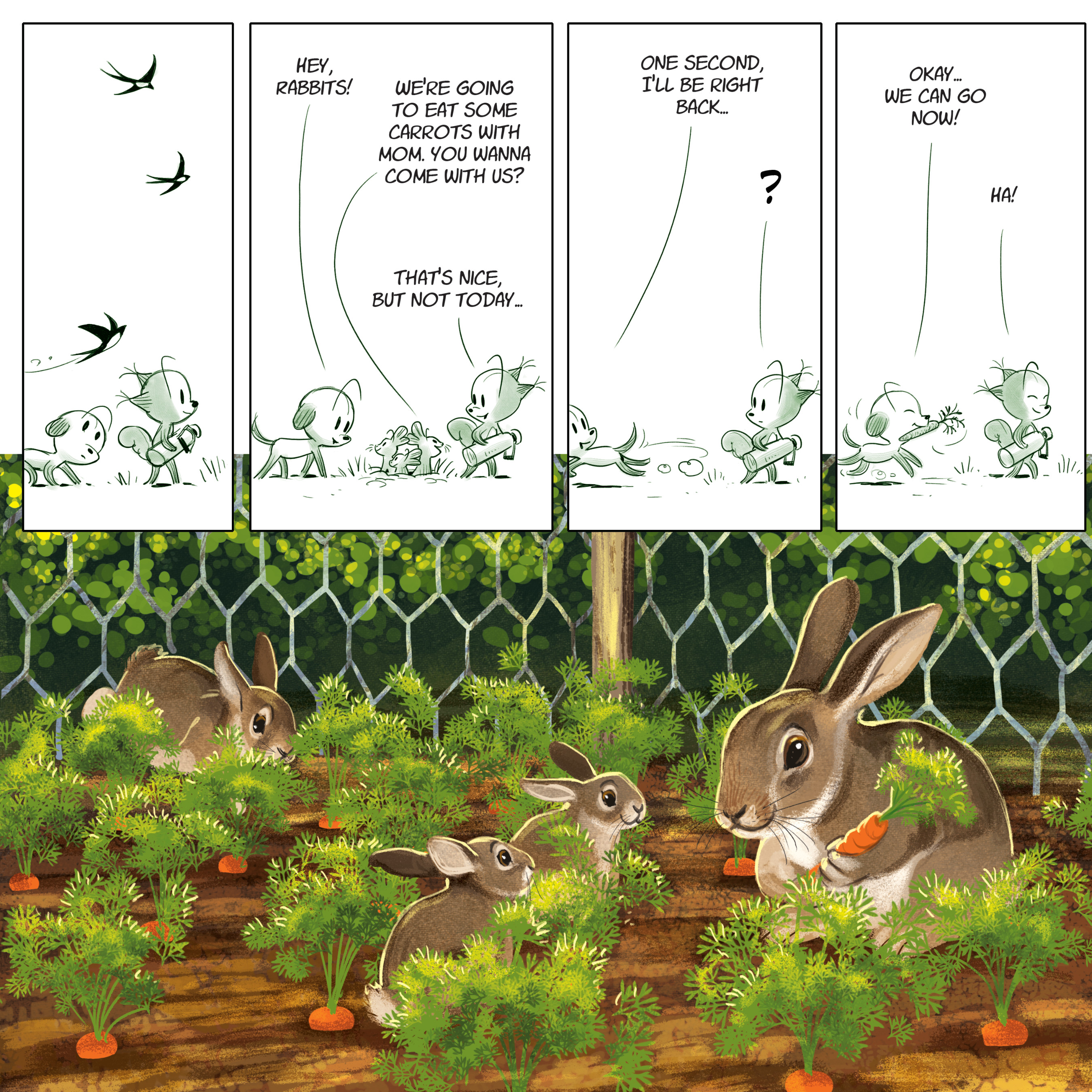 Read online Little Tails comic -  Issue #5 - 6