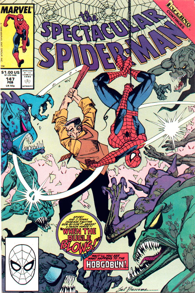 Read online The Spectacular Spider-Man (1976) comic -  Issue #147 - 1