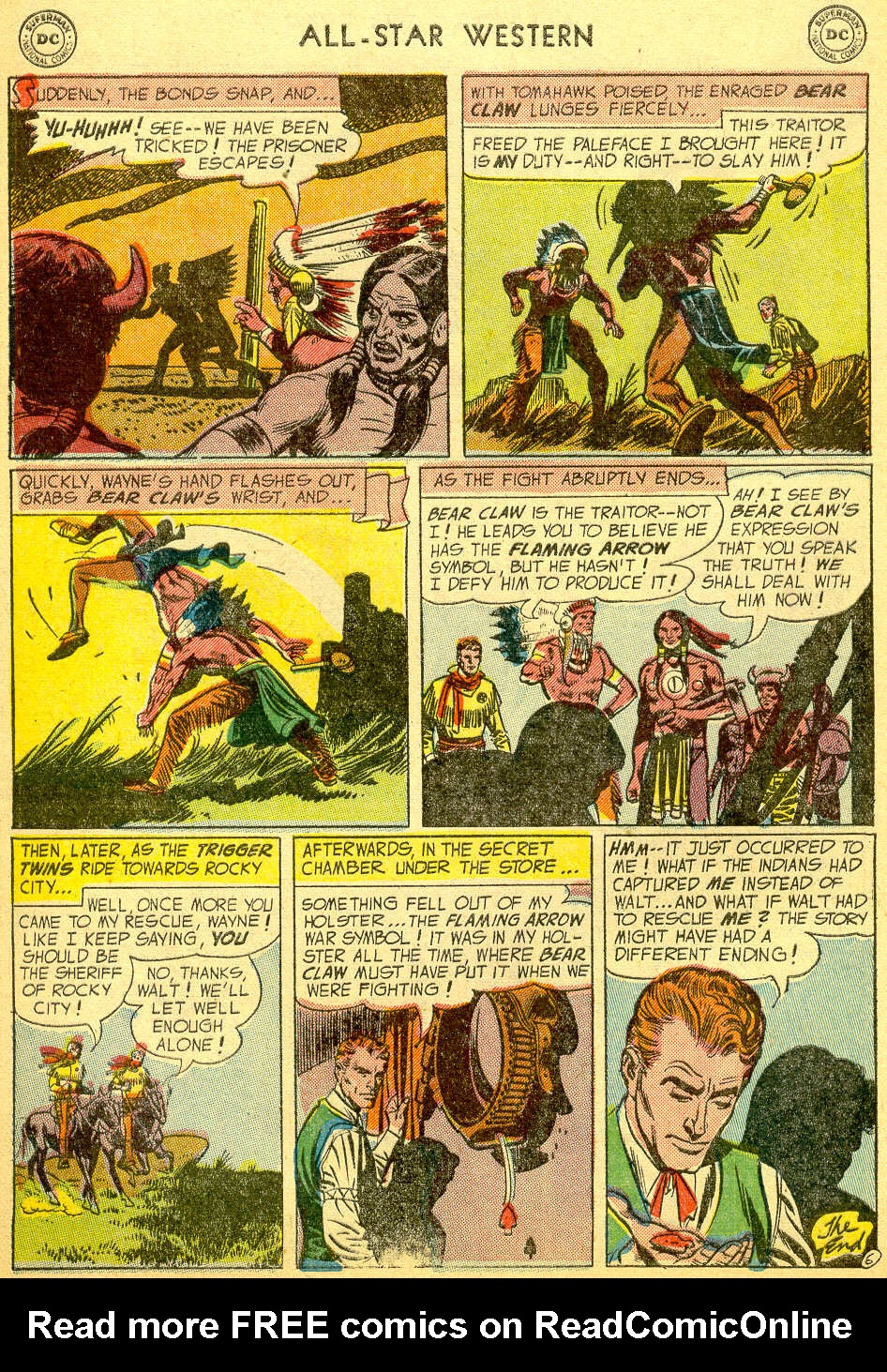 Read online All-Star Western (1951) comic -  Issue #81 - 8