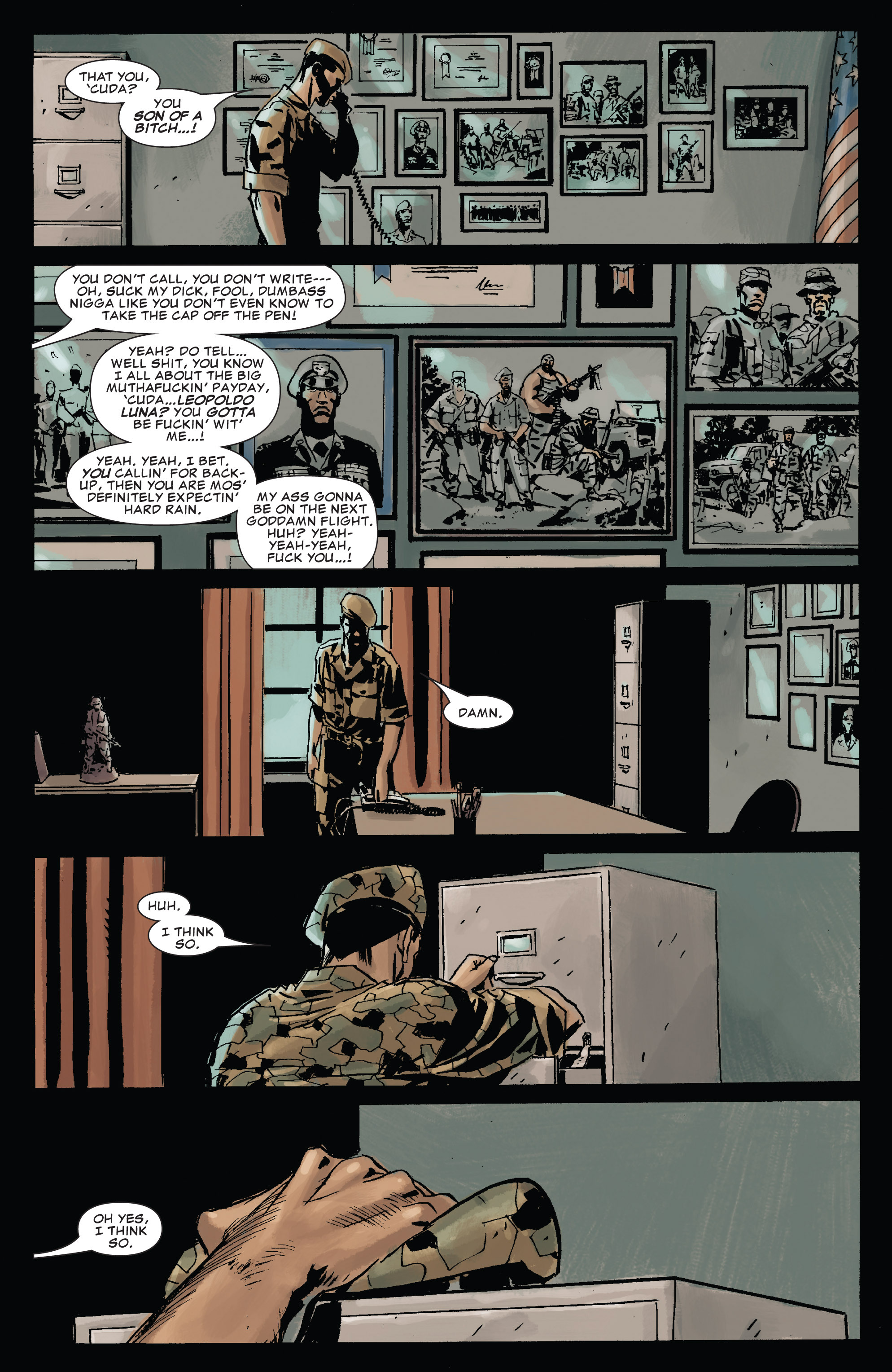 Read online Punisher MAX Presents: Barracuda comic -  Issue #2 - 22