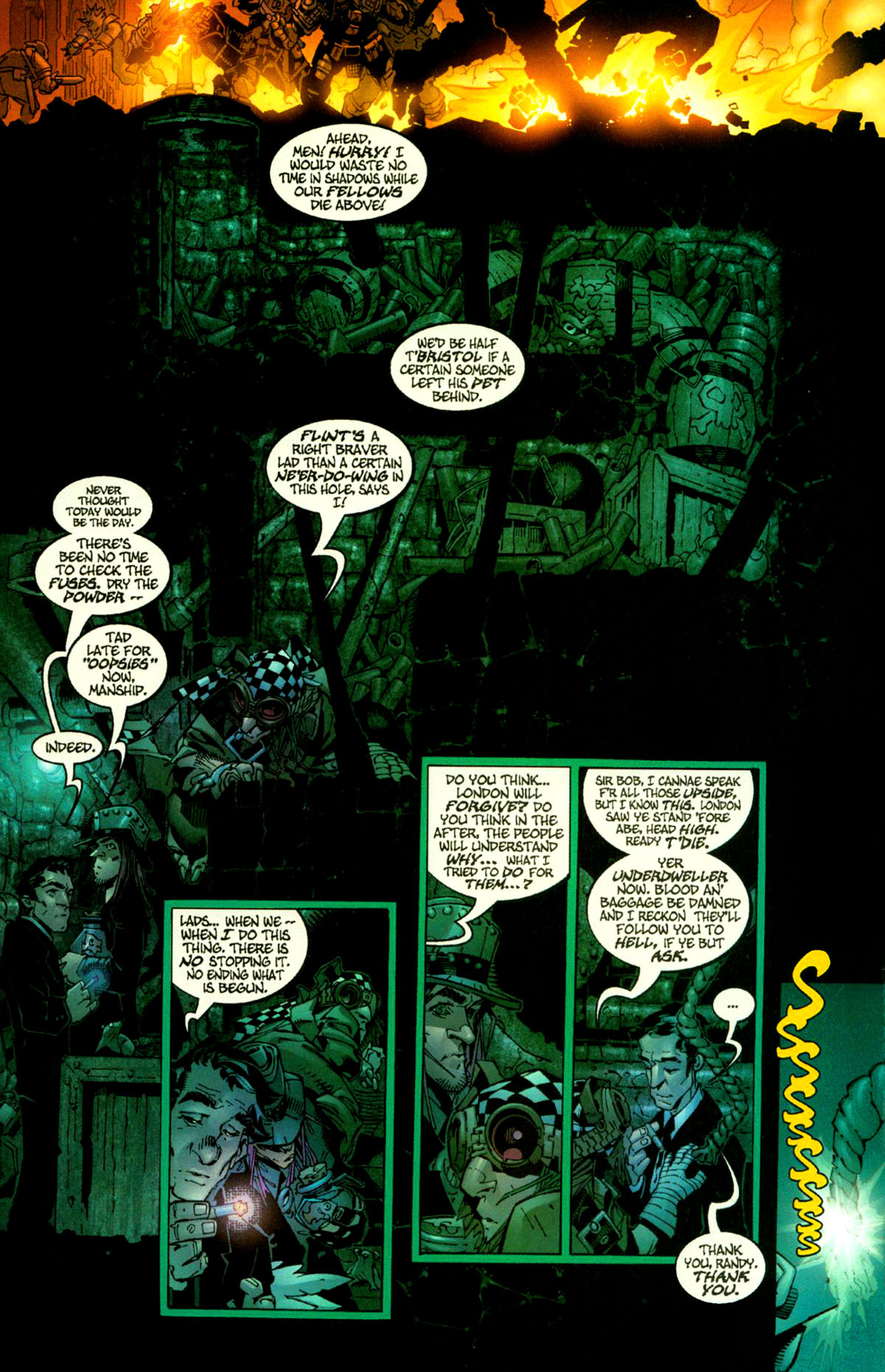 Read online Steampunk comic -  Issue #5 - 17