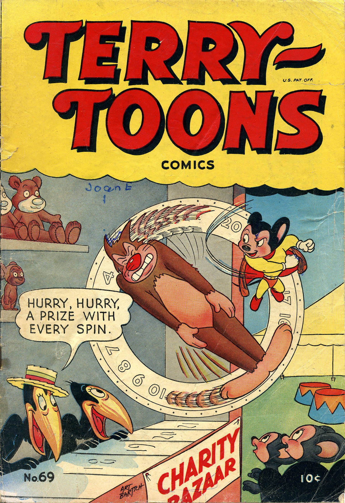 Read online Terry-Toons Comics comic -  Issue #69 - 1